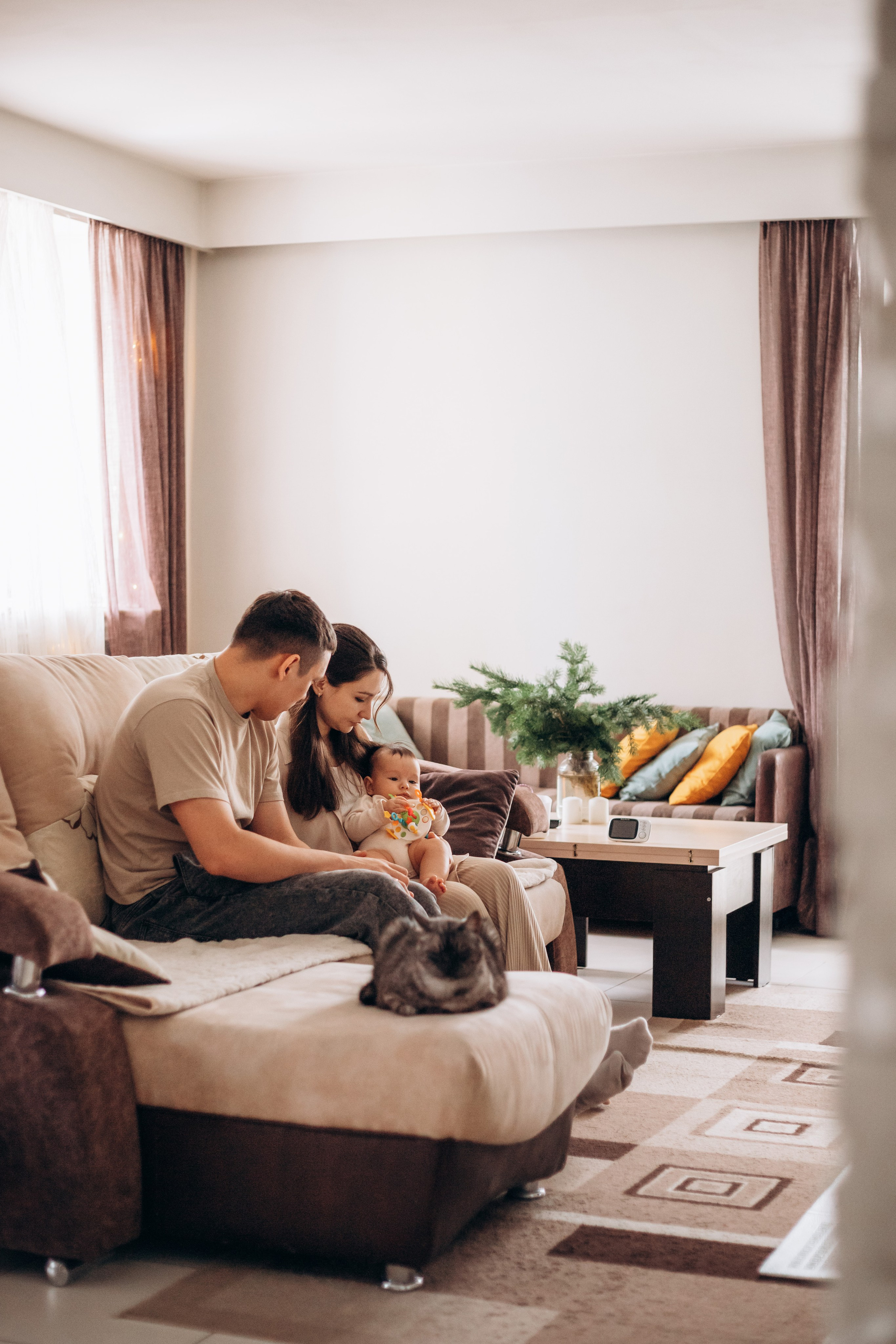 Семья Татьяны и Ильи. Семейный и детский фотограф в г. Новосибирске Макеева Анастасия