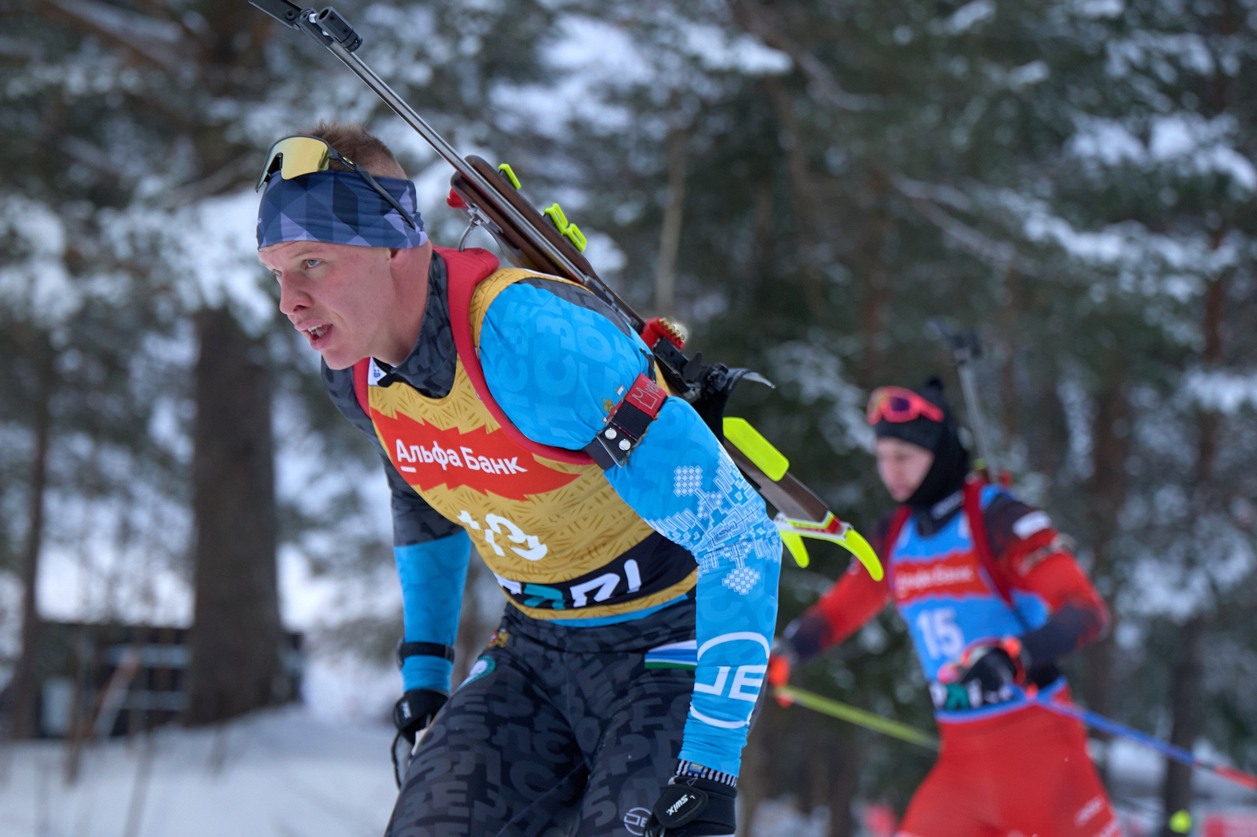 Биатлон. Чемпионат России — 2024/2025, 3-й этап, Ижевск. Ижевская винтовка. Спортивный репортажный фотограф в Ижевске Сергей Мерзляков