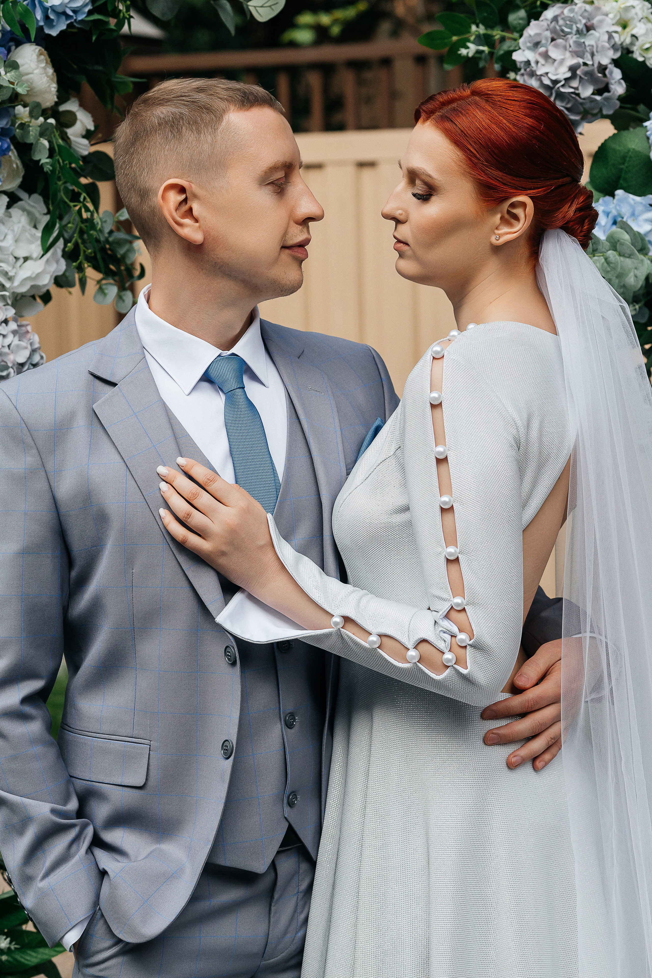 Фотосъемка невесты в эксклюзивном свадебном платье. Олег Сверчков | Свадебный фотограф Вологда