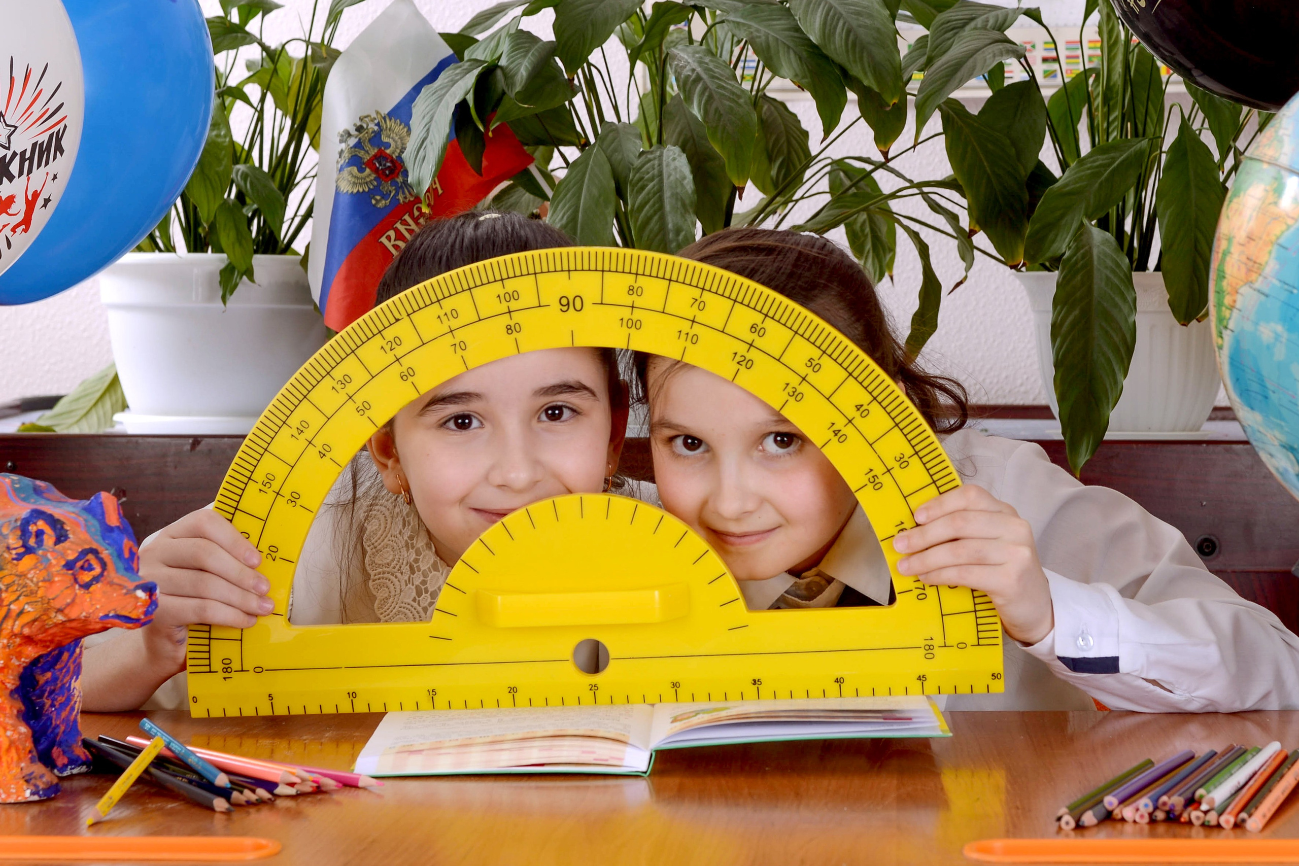 Фотографии в классе. Детская выездная фотостудия