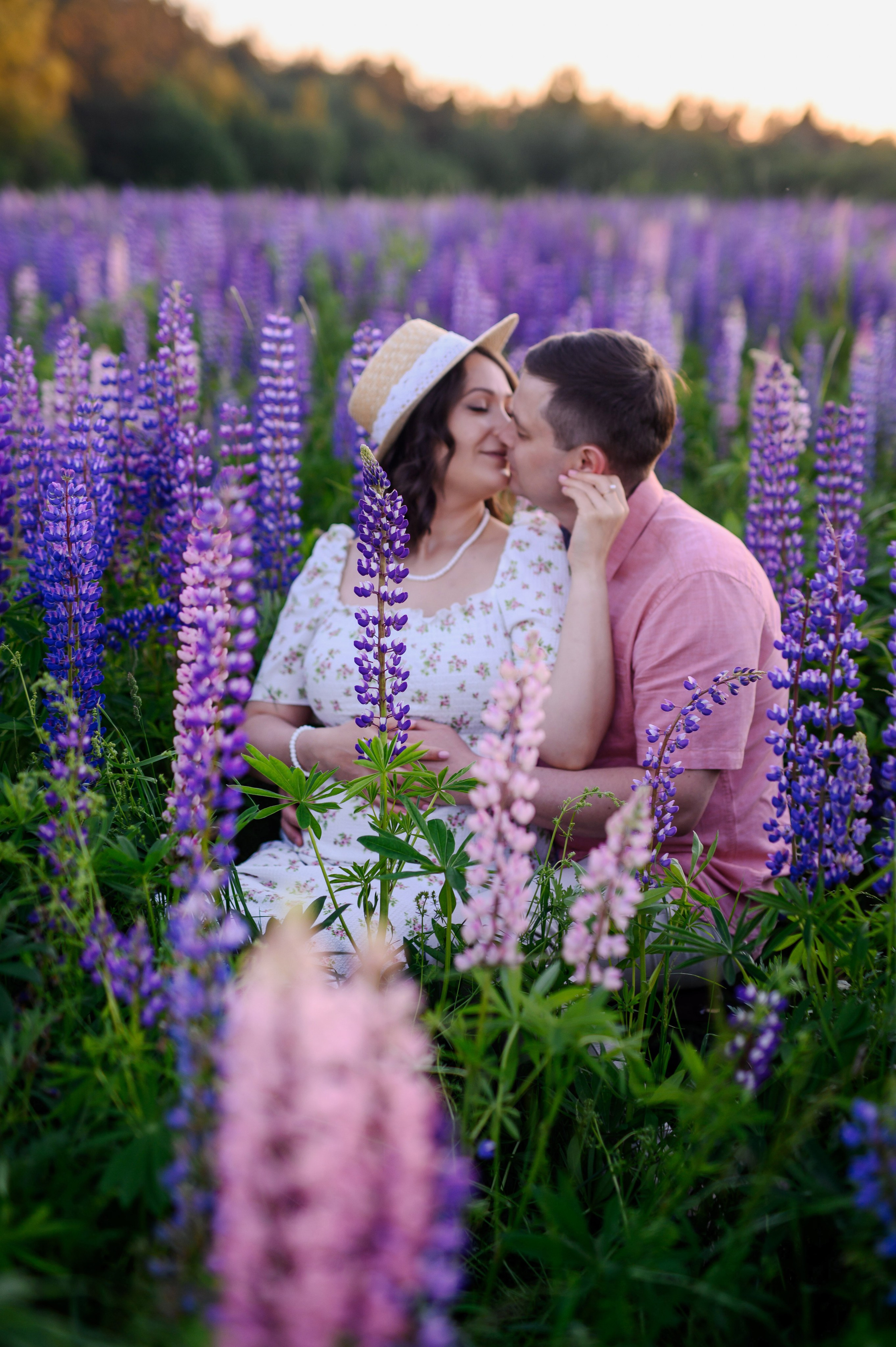 Люпиновое счастье. Портретный, семейный и свадебный фотограф в Санкт-Петербурге и в Пушкине Ширяев Денис