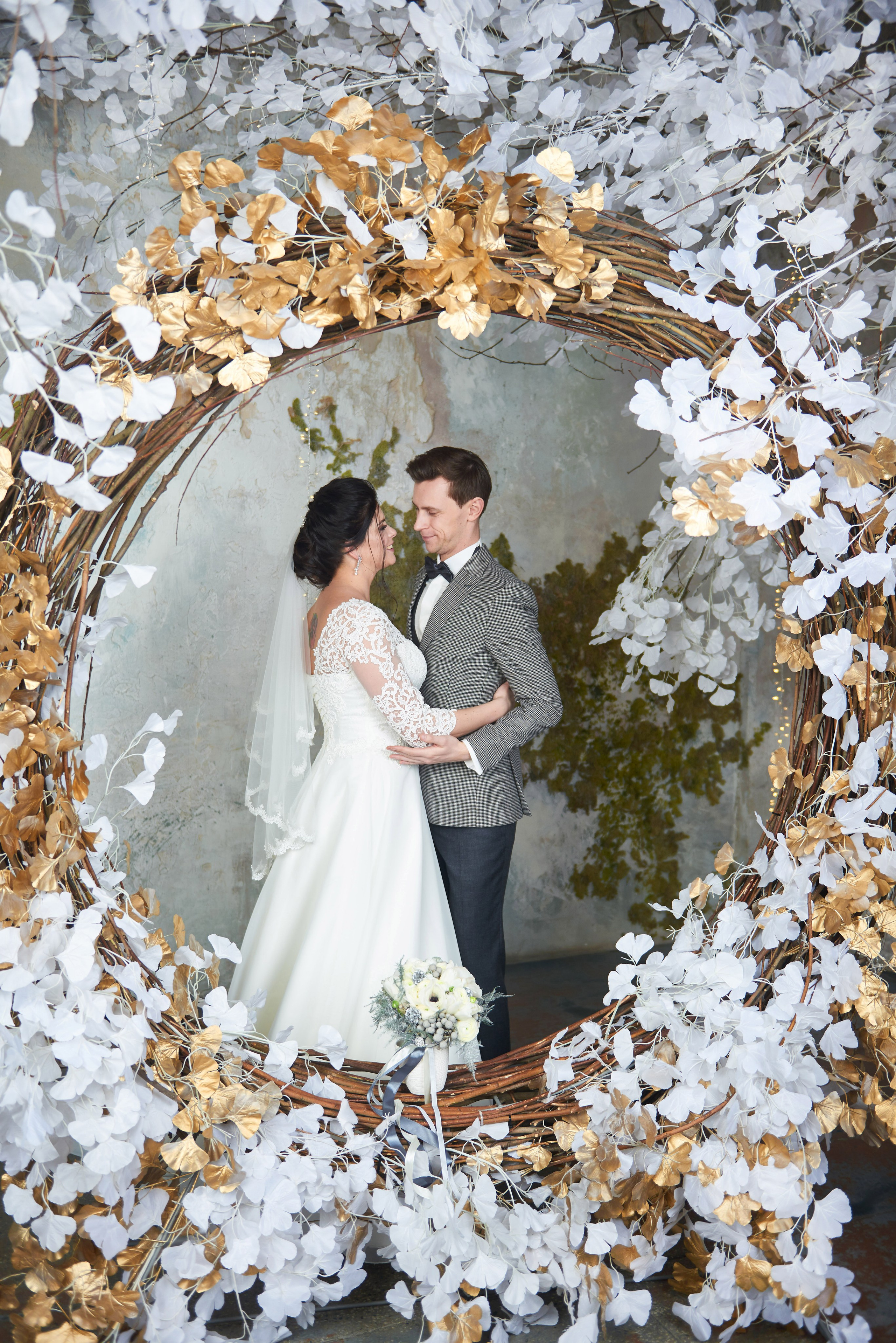 Наталия и Дмитрий (фотосессия в студии). Портретный, семейный и свадебный фотограф в Санкт-Петербурге и в Пушкине Ширяев Денис