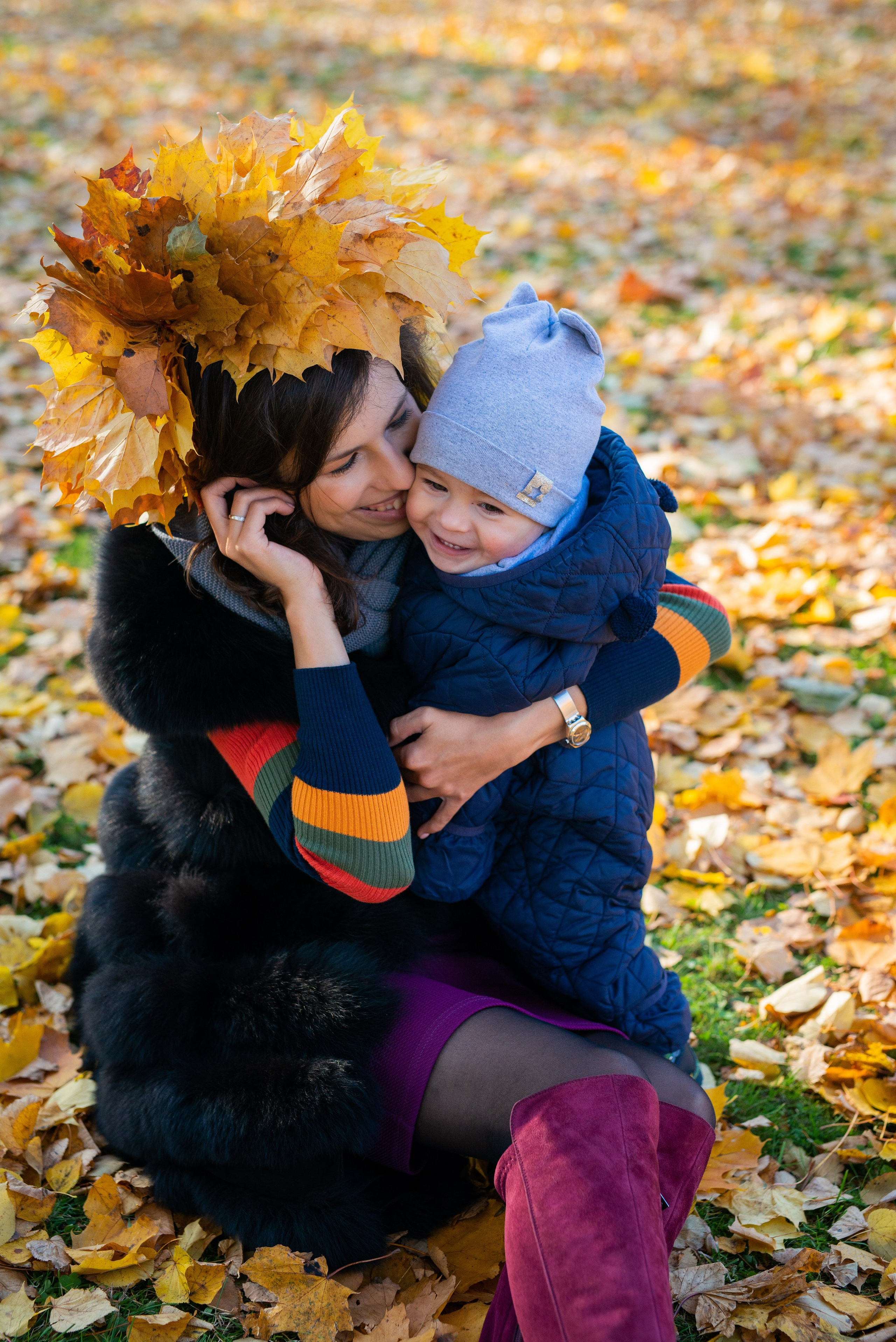 Егор, Валерия и Андрей осенняя прогулка. Портретный, семейный и свадебный фотограф в Санкт-Петербурге и в Пушкине Ширяев Денис