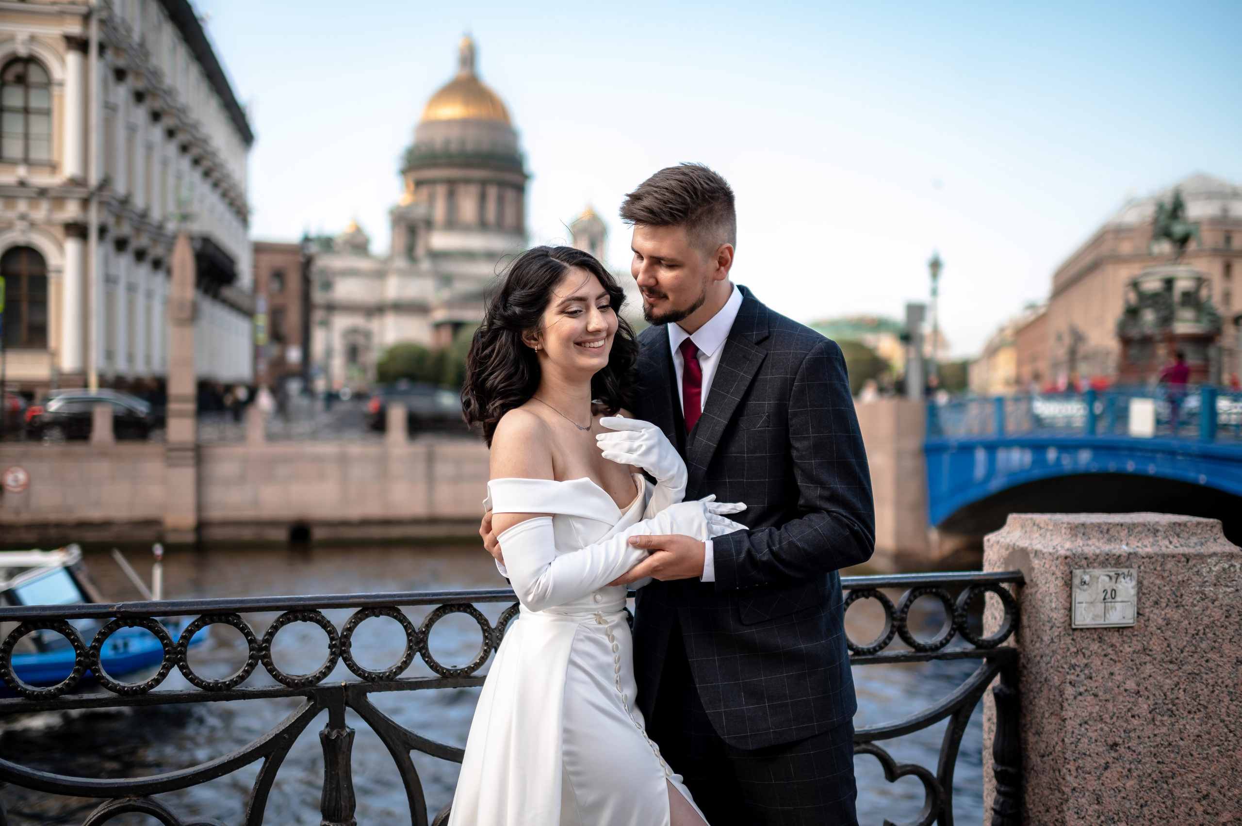 Камерная свадьба в Первом Дворце Бракосочетания №1 на Английской набережной Яны и Евгения. Портретный, семейный и свадебный фотограф в Санкт-Петербурге и в Пушкине Ширяев Денис