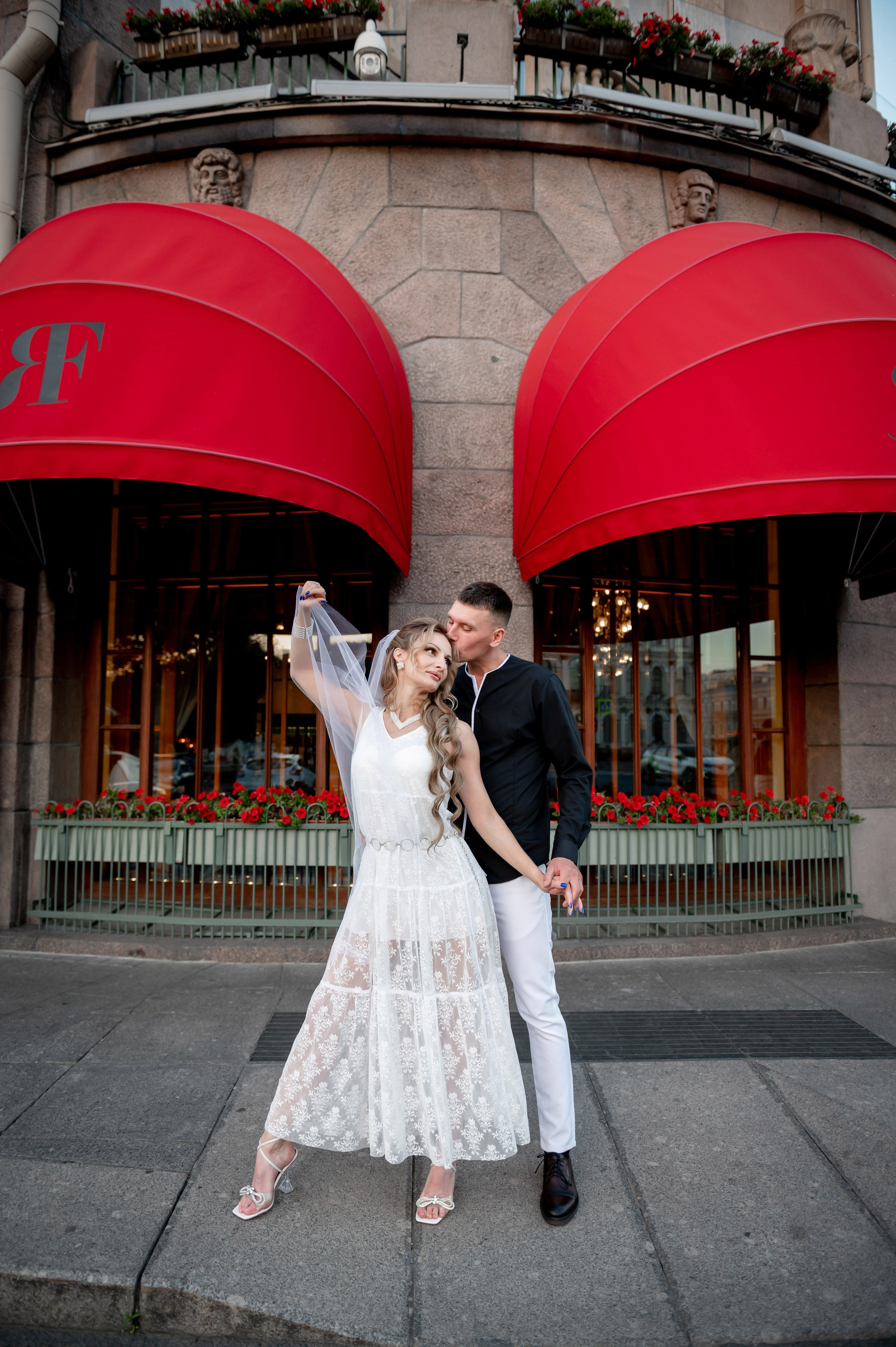 Екатерина и Андрей (свадебная фотосессия в вечернем Петербурге). Портретный, семейный и свадебный фотограф в Санкт-Петербурге и в Пушкине Ширяев Денис