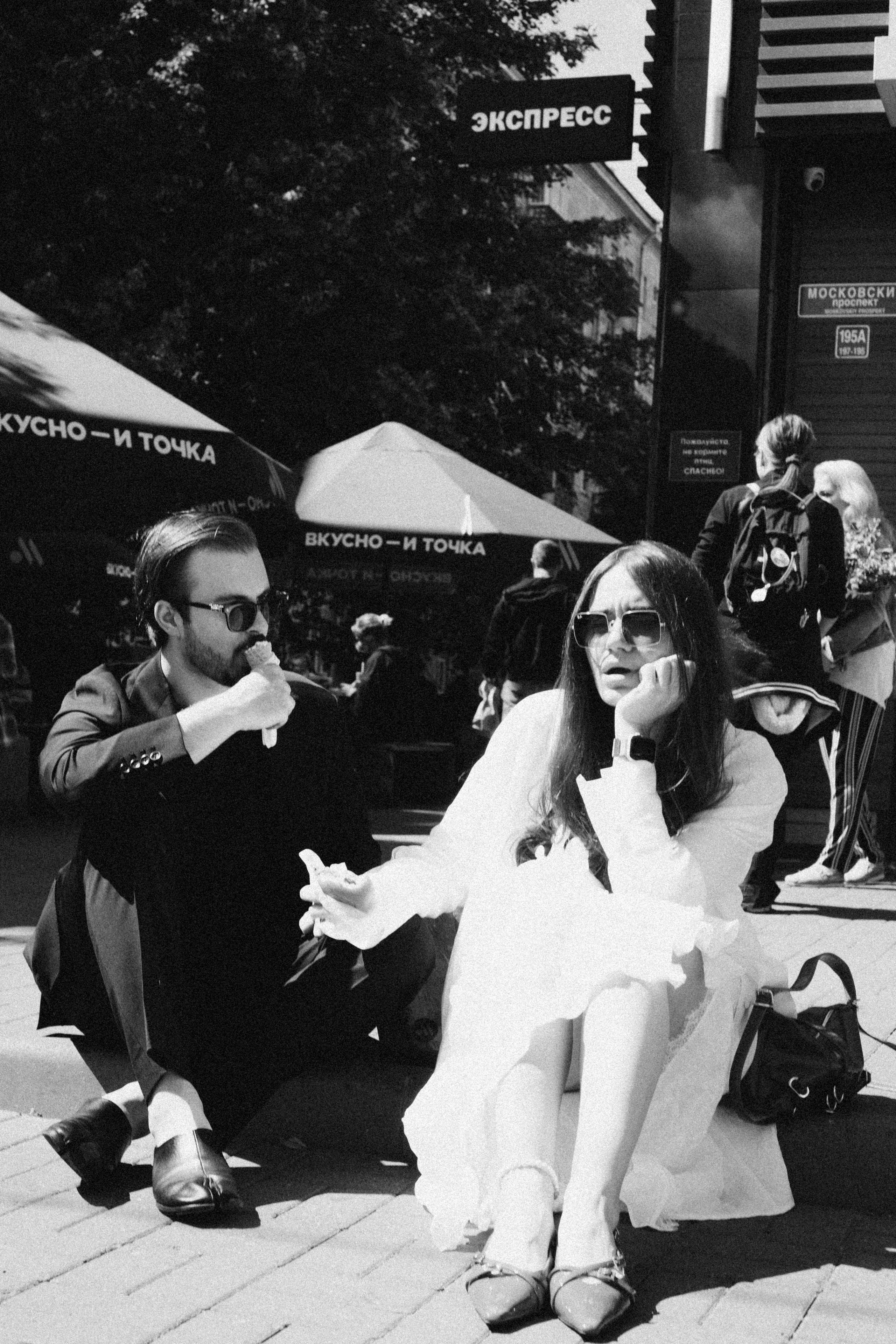 СВАДЕБНАЯ СЬЕМКА В ПАРКЕ ПОБЕДЫ И ПРОГУЛКА ПО МОСКОВСКОМУ ПРОСПЕКТУ. Профессиональный фотограф, Санкт-Петербург — Виктория Богомолова