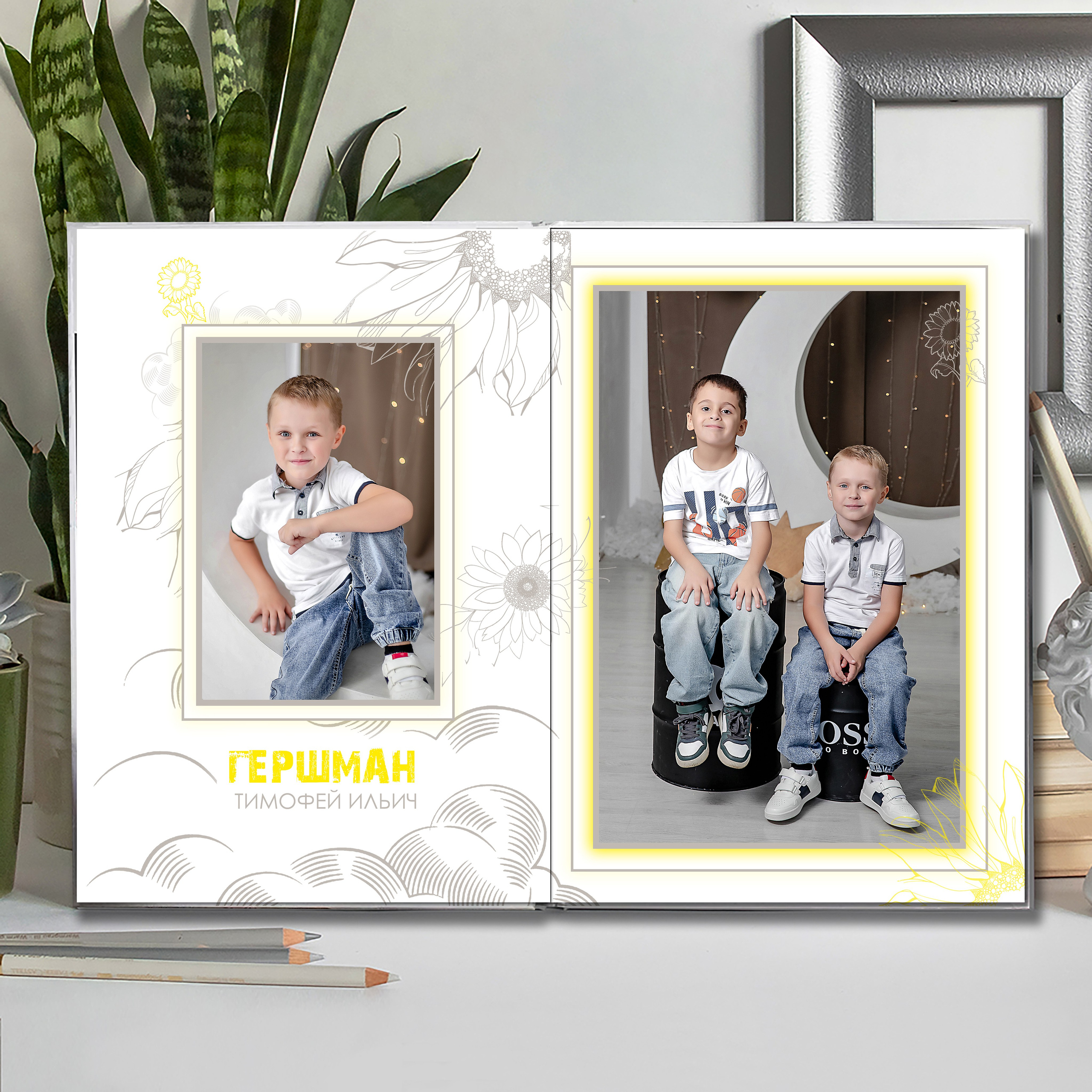 Выпускной альбом детского сада (Дизайн № 105). Современные Выпускные Альбомы в Ростове-на-Дону