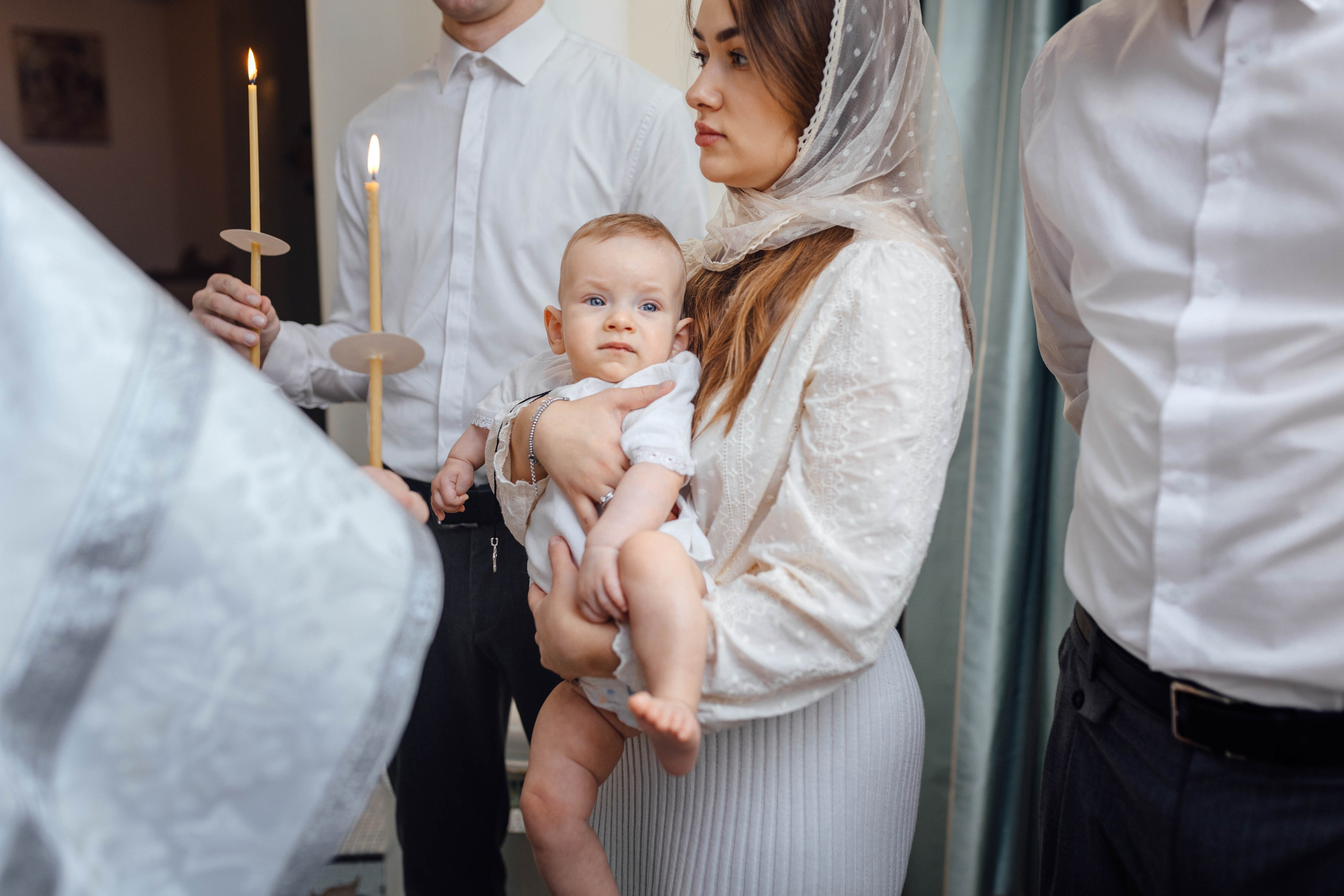 Крещение Демида, храм Святой Троицы, декабрь 2025