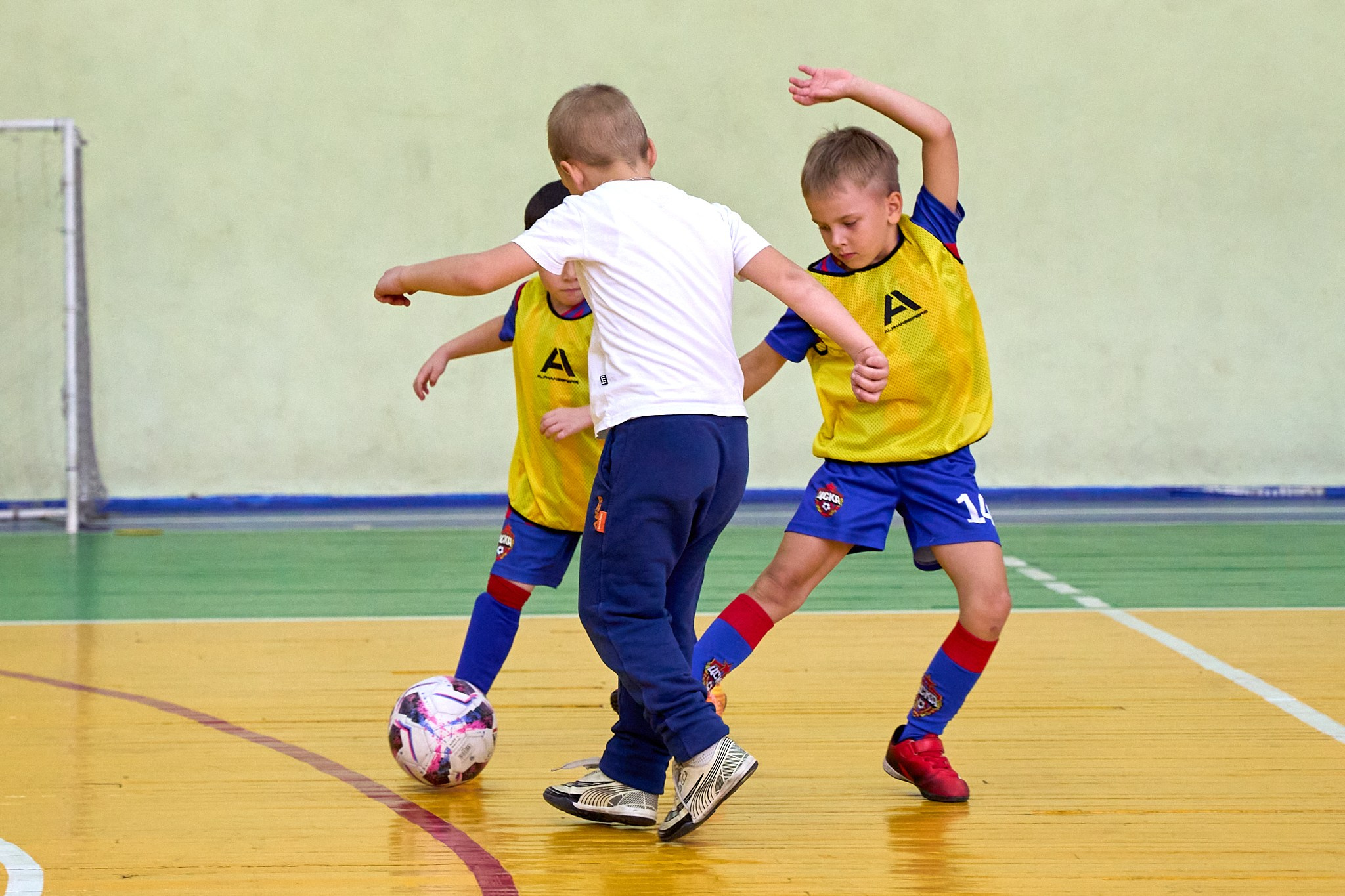 Детский футбол в зале. Главная