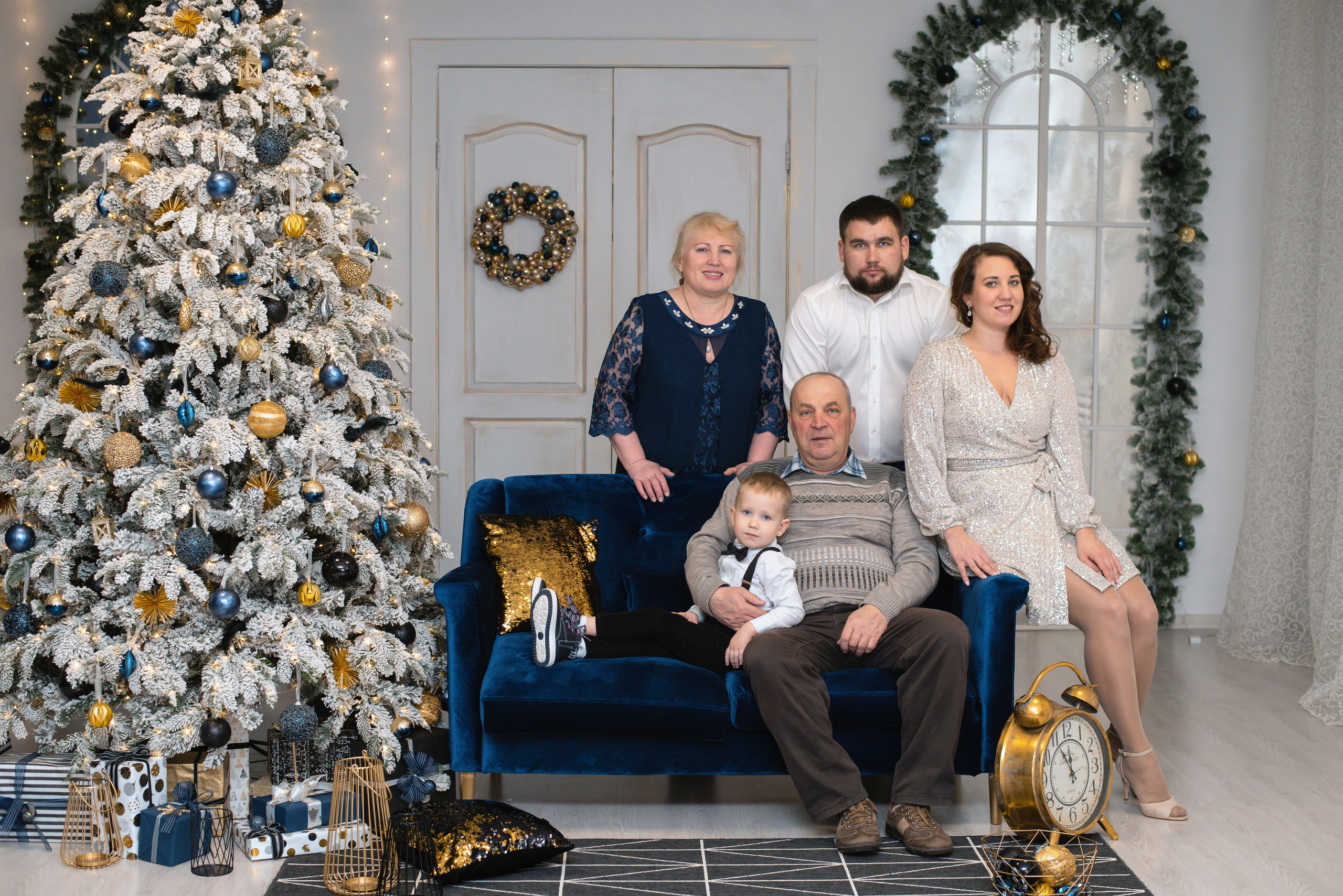 Новый год в студии. Фотографы Ивановы Краснодарский край