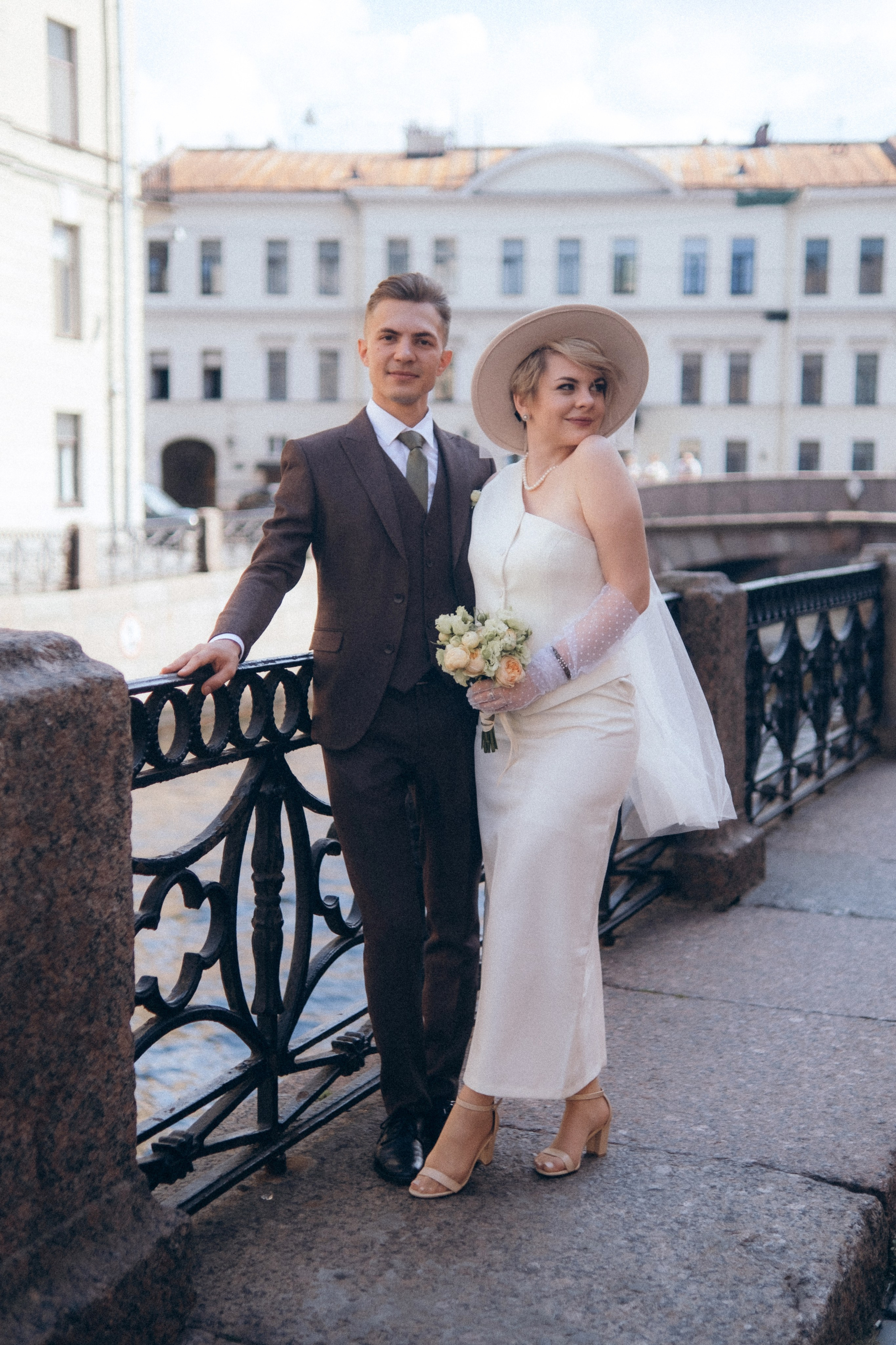 Фрунзенский ЗАГС+прогулка в Центре. Фотограф в Санкт-Петербурге Кристина Брянская