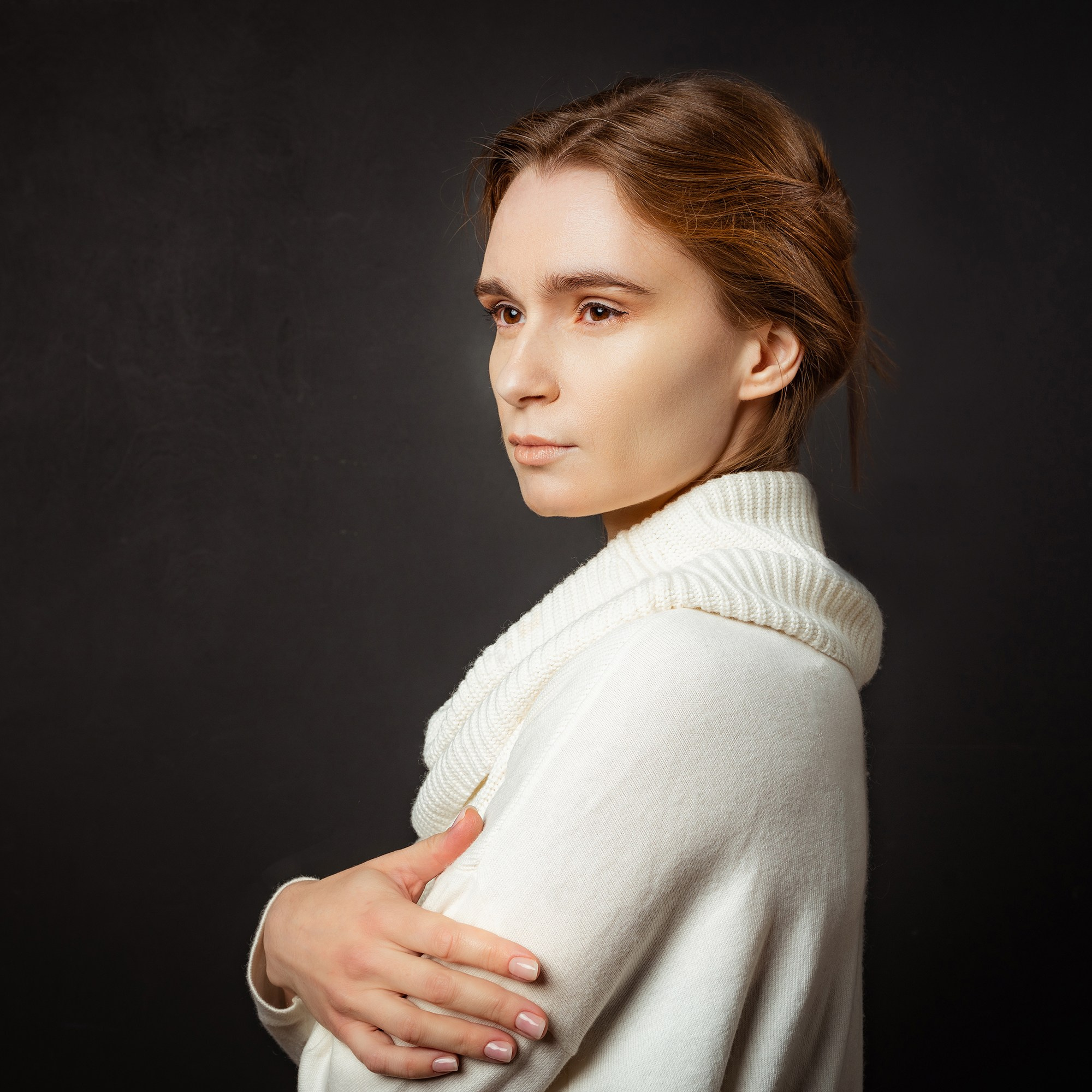 Бизнес портрет молодой женщины. 