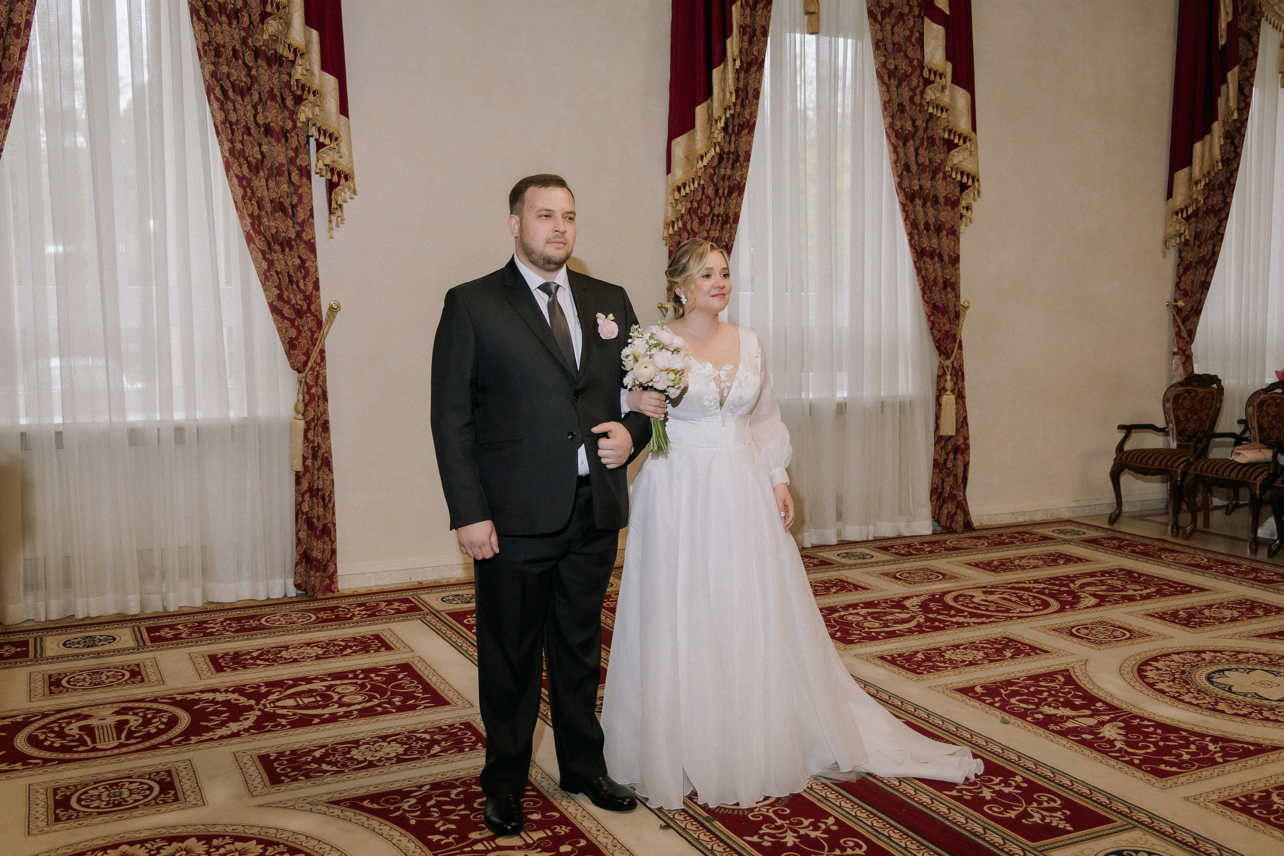 Анастасия и Сергей. Свадебная прогулка. Свадебная фотография. Арина Рубах