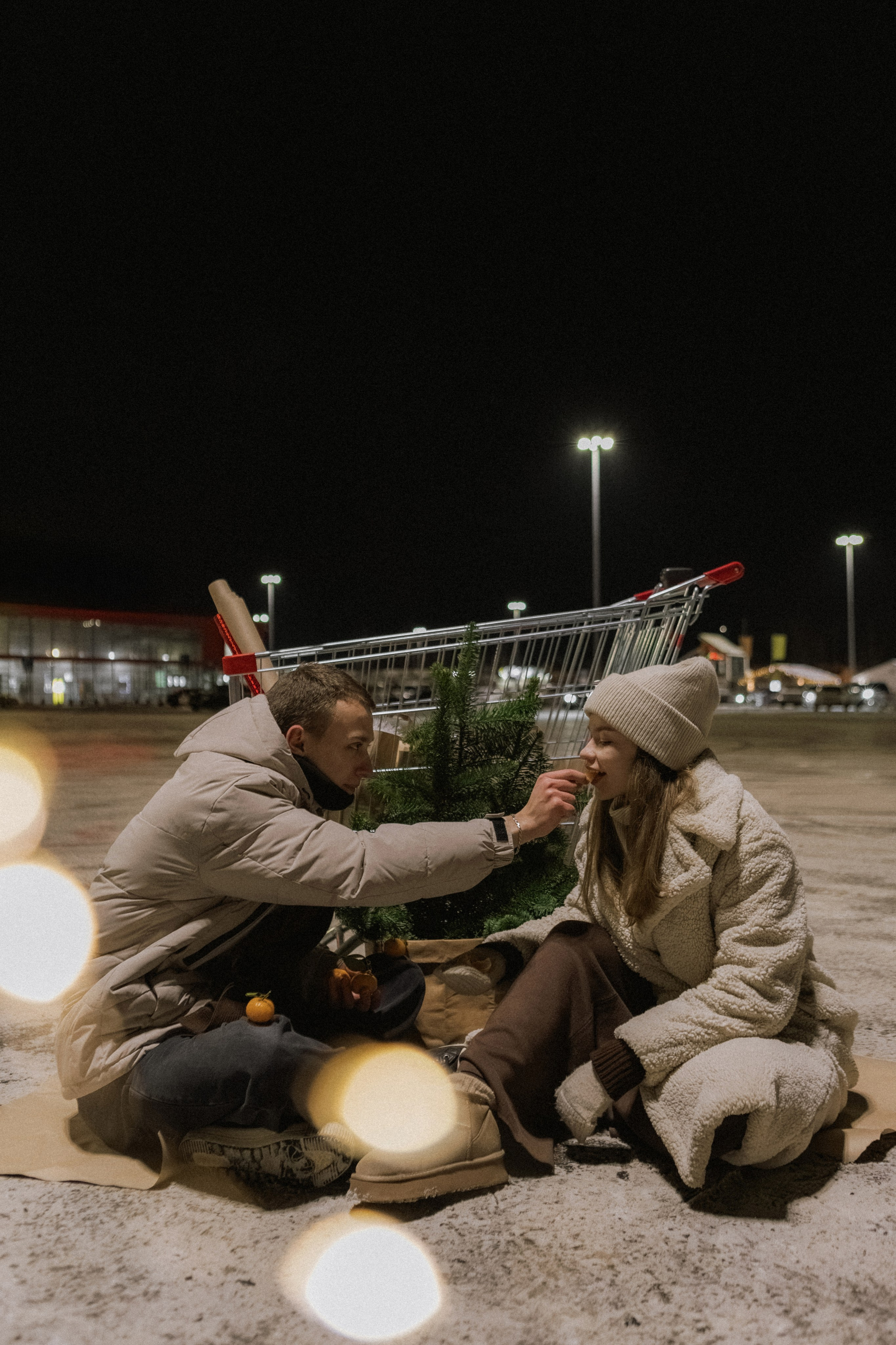 Зимняя лавстори. Фотограф в Москве Таша Логинова