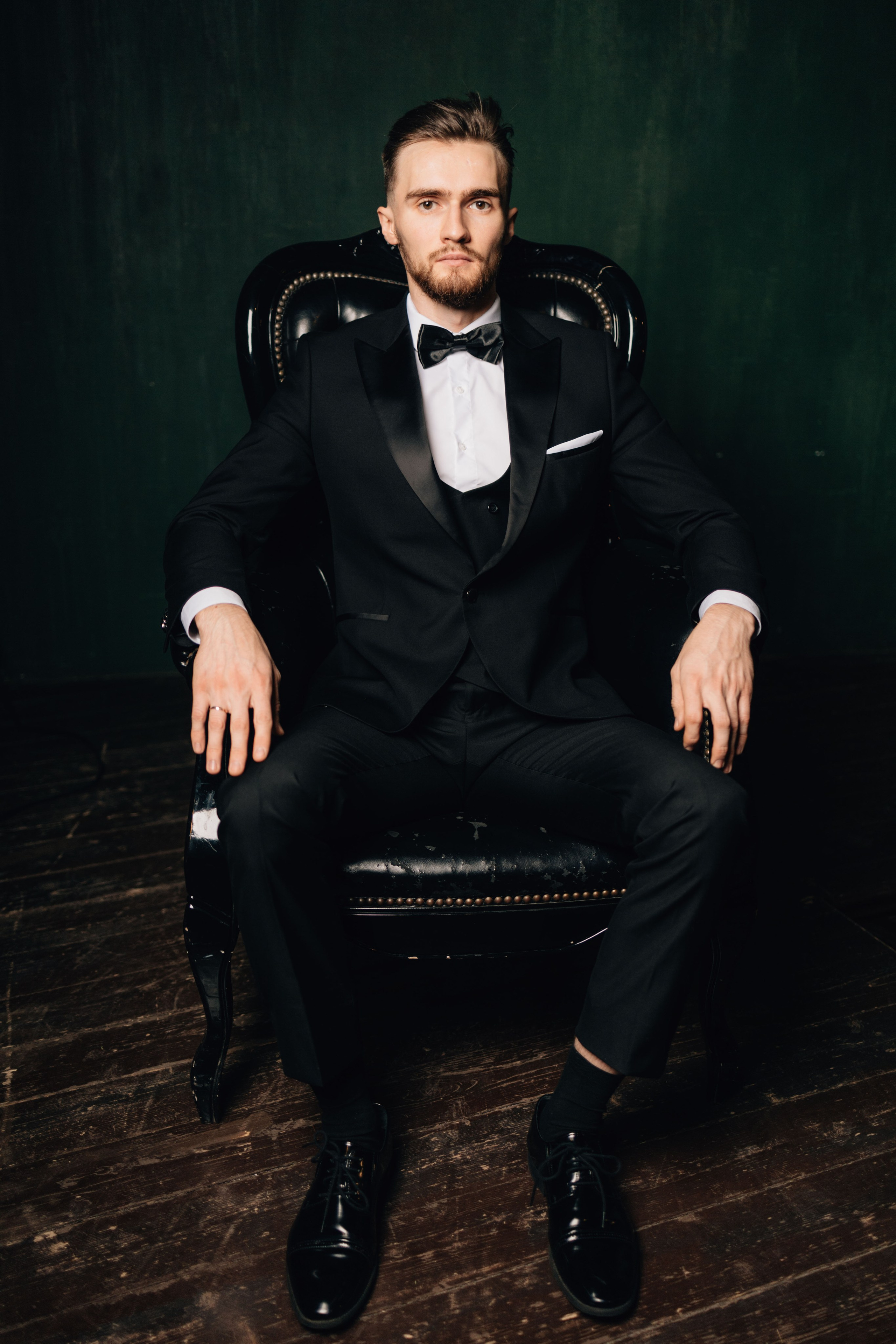 В студии. Свадебный фотограф в Москве Арчылан Николаев