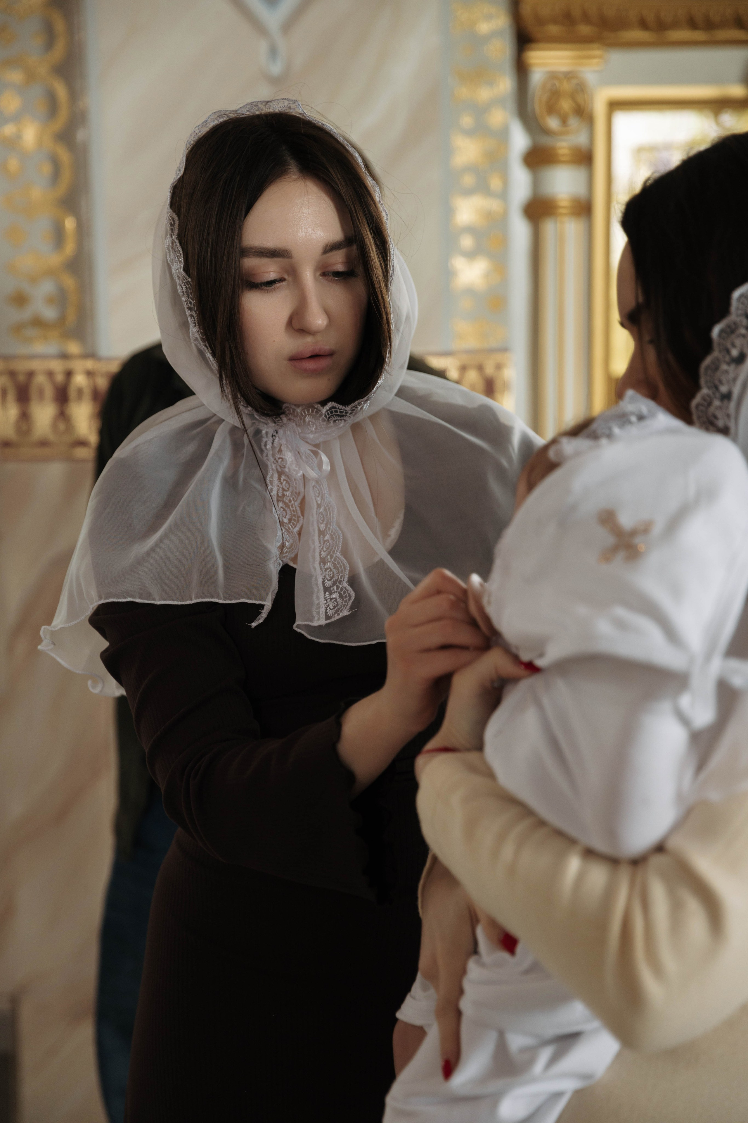 Таинство Крещения Владиславы. Фотограф Сальск Катерина