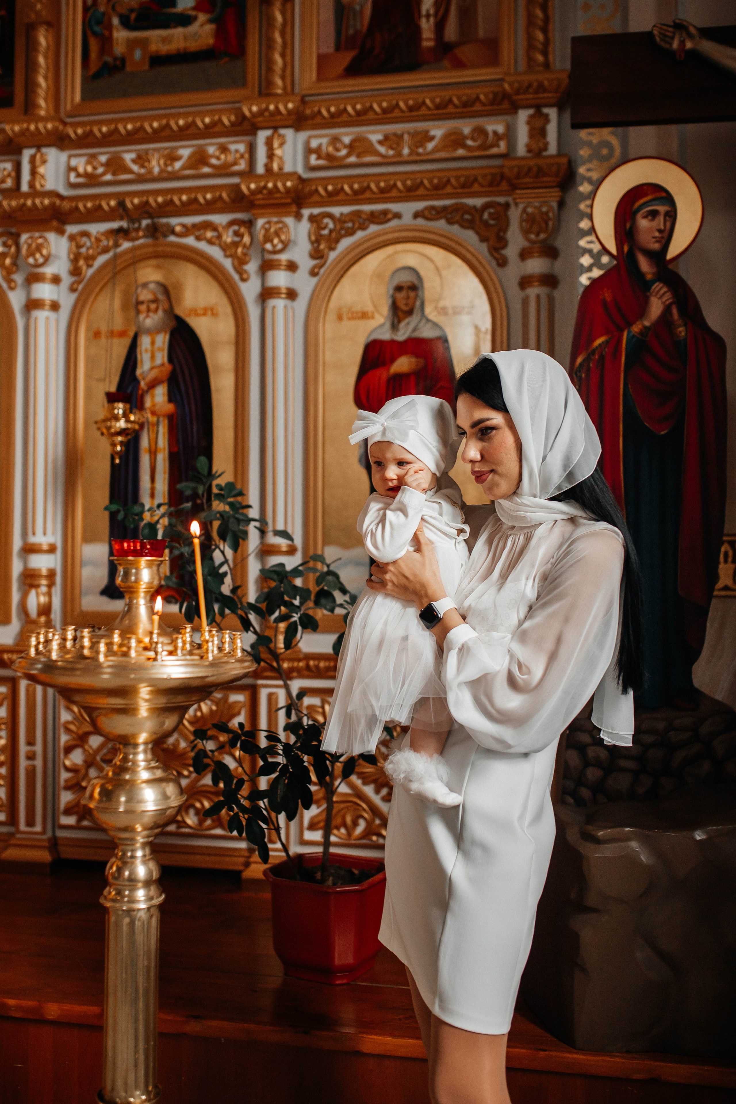 Крещение Каролины. Фотограф Сальск Катерина