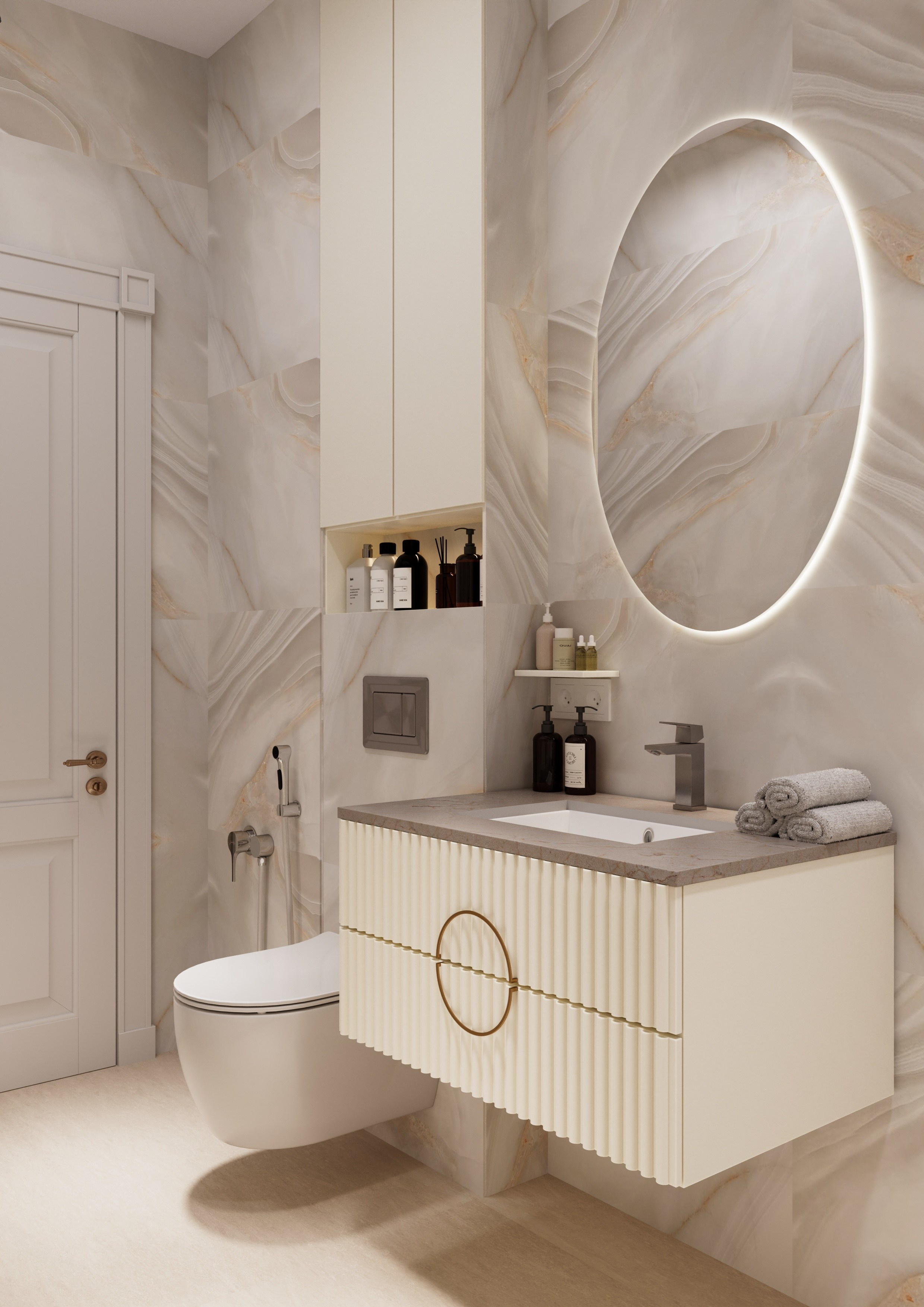 Просторная стильная двушка г. Краснодар. Батракова Наталья дизайнер интерьеров Санкт-Петербург Москва Архангель