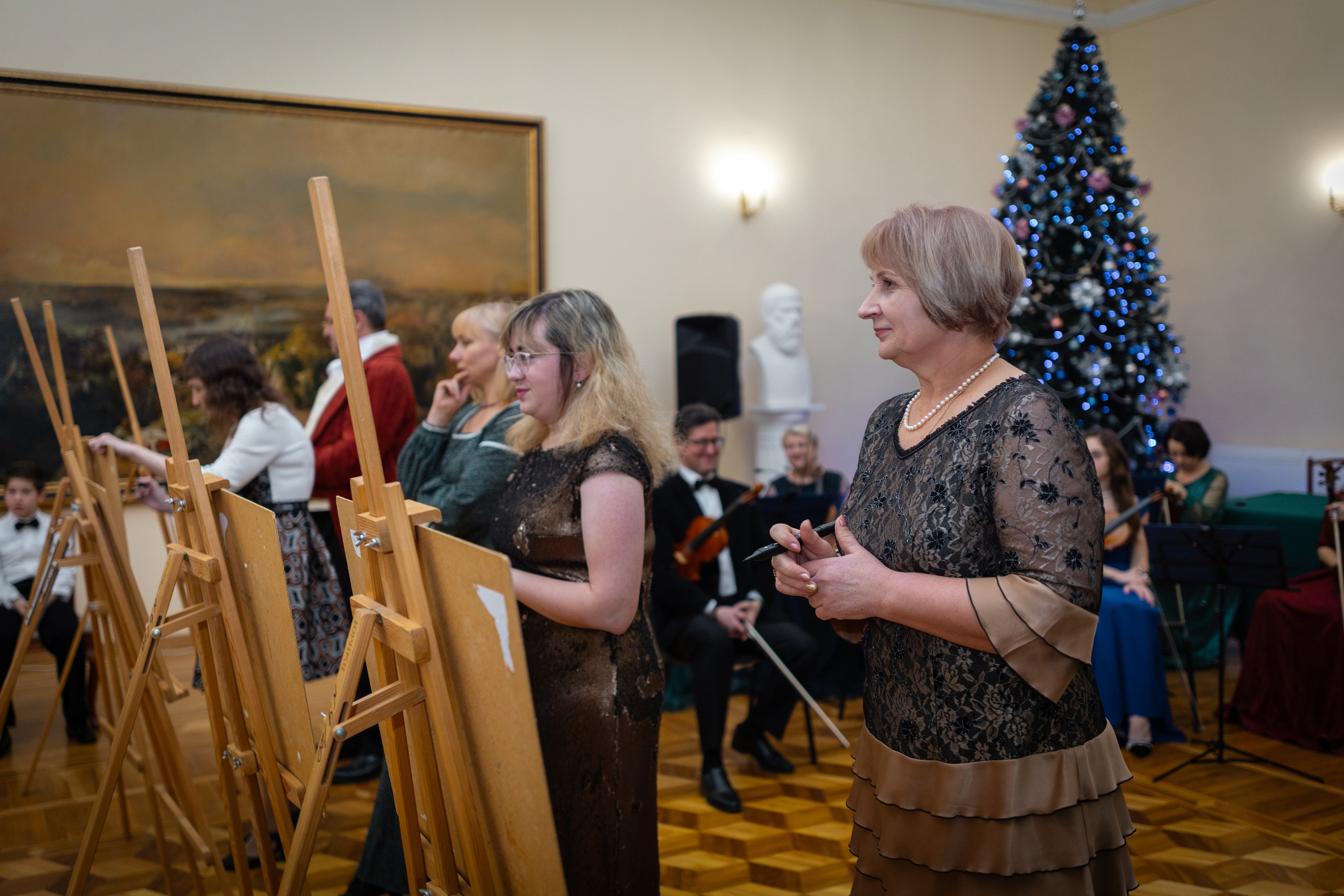 Новогодний бал в музее А. П. Чехова. Фотограф Наталья Матвеева