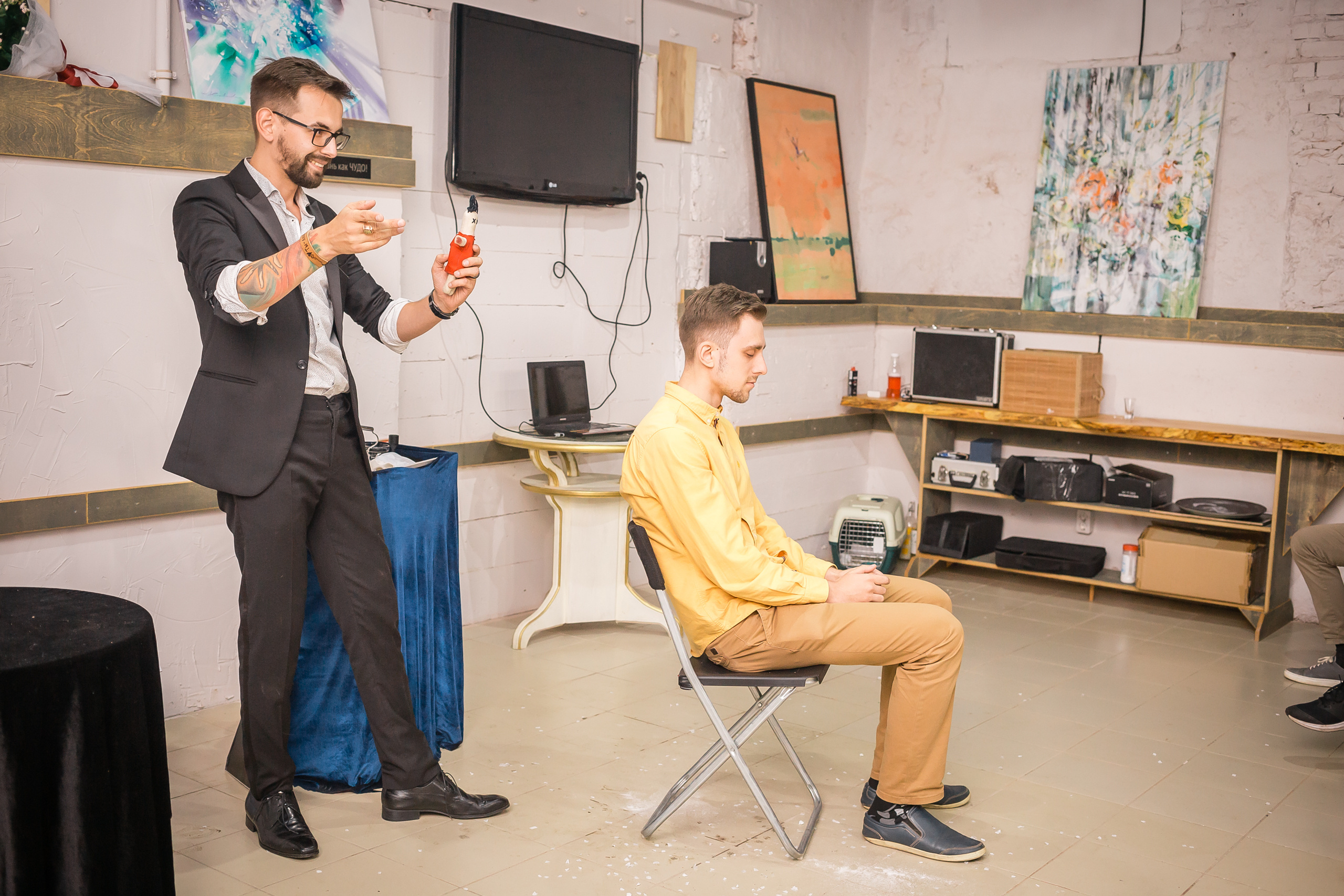 Вечер магии с Алексеем Хаотом. Фотографиня Мария Дикова