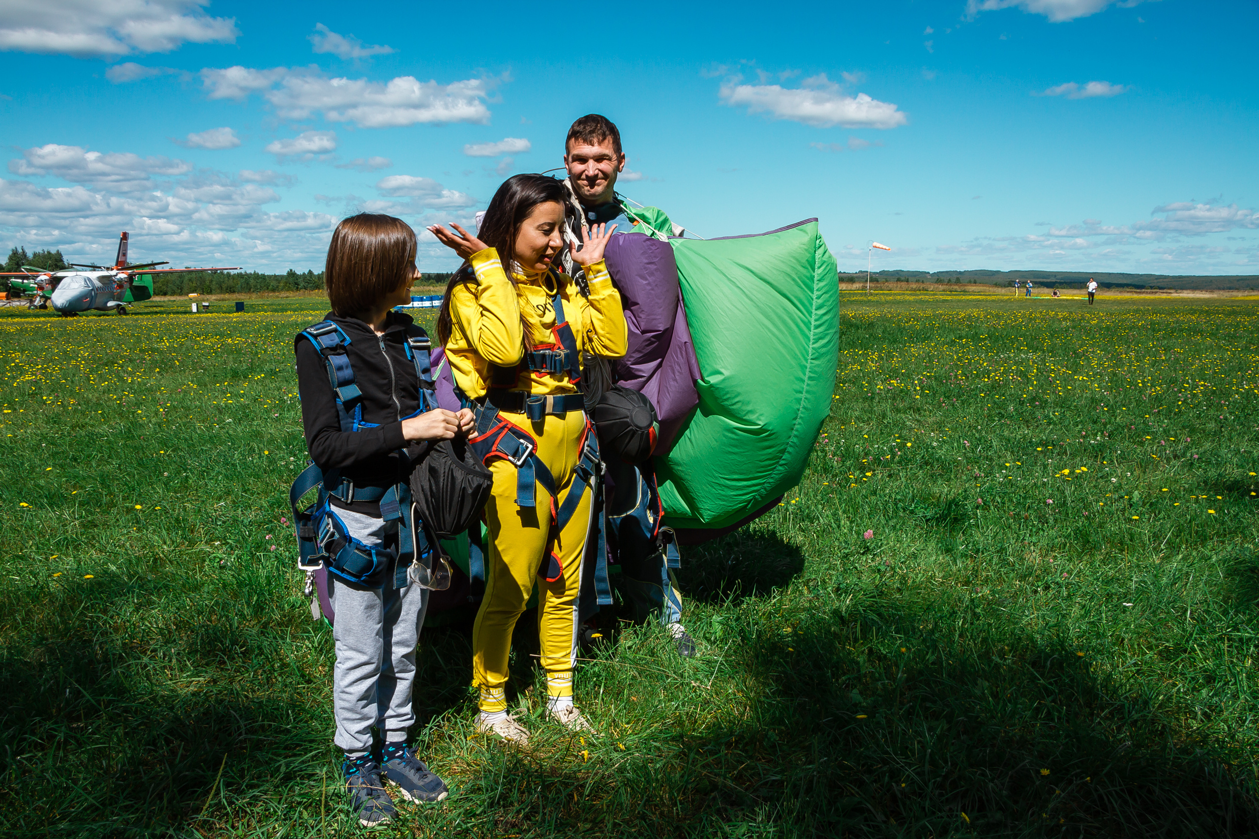 Проект «Вместе с мамой» — аэродром в Богородске. Фотографиня Мария Дикова