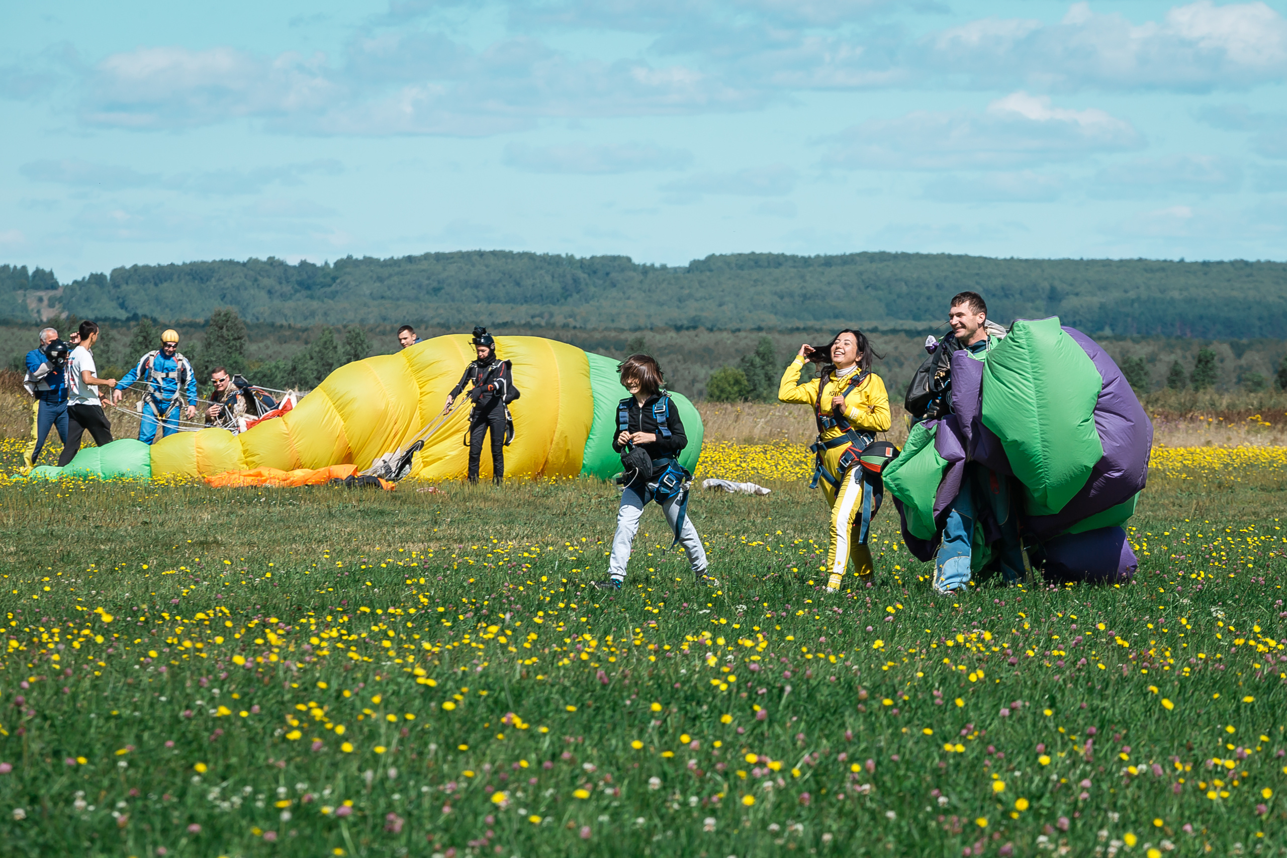 Проект «Вместе с мамой» — аэродром в Богородске. Фотографиня Мария Дикова