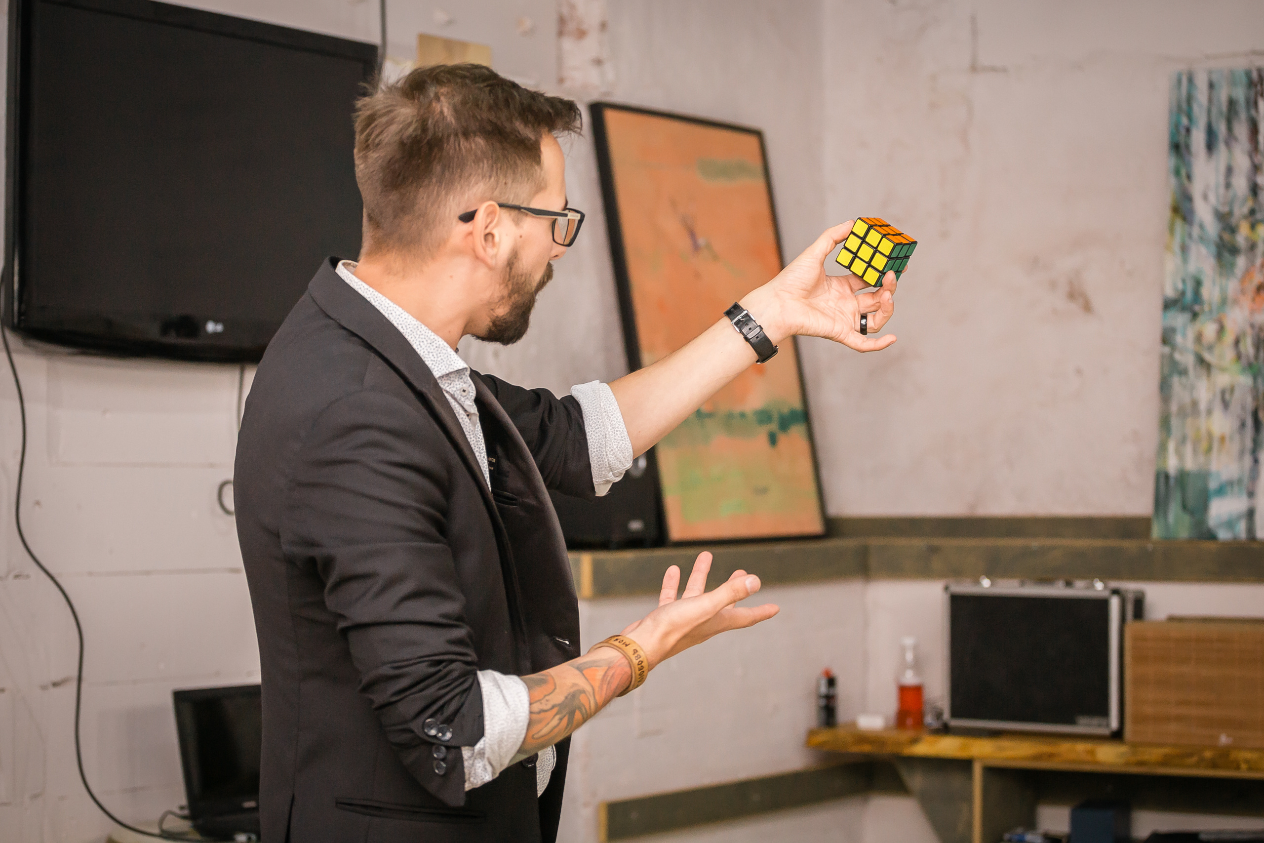 Вечер магии с Алексеем Хаотом. Фотографиня Мария Дикова