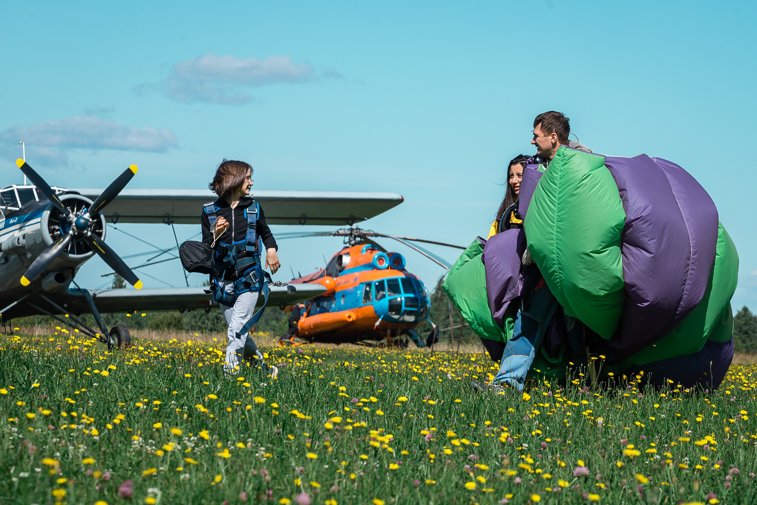 Проект «Вместе с мамой» — аэродром в Богородске. Фотографиня Мария Дикова