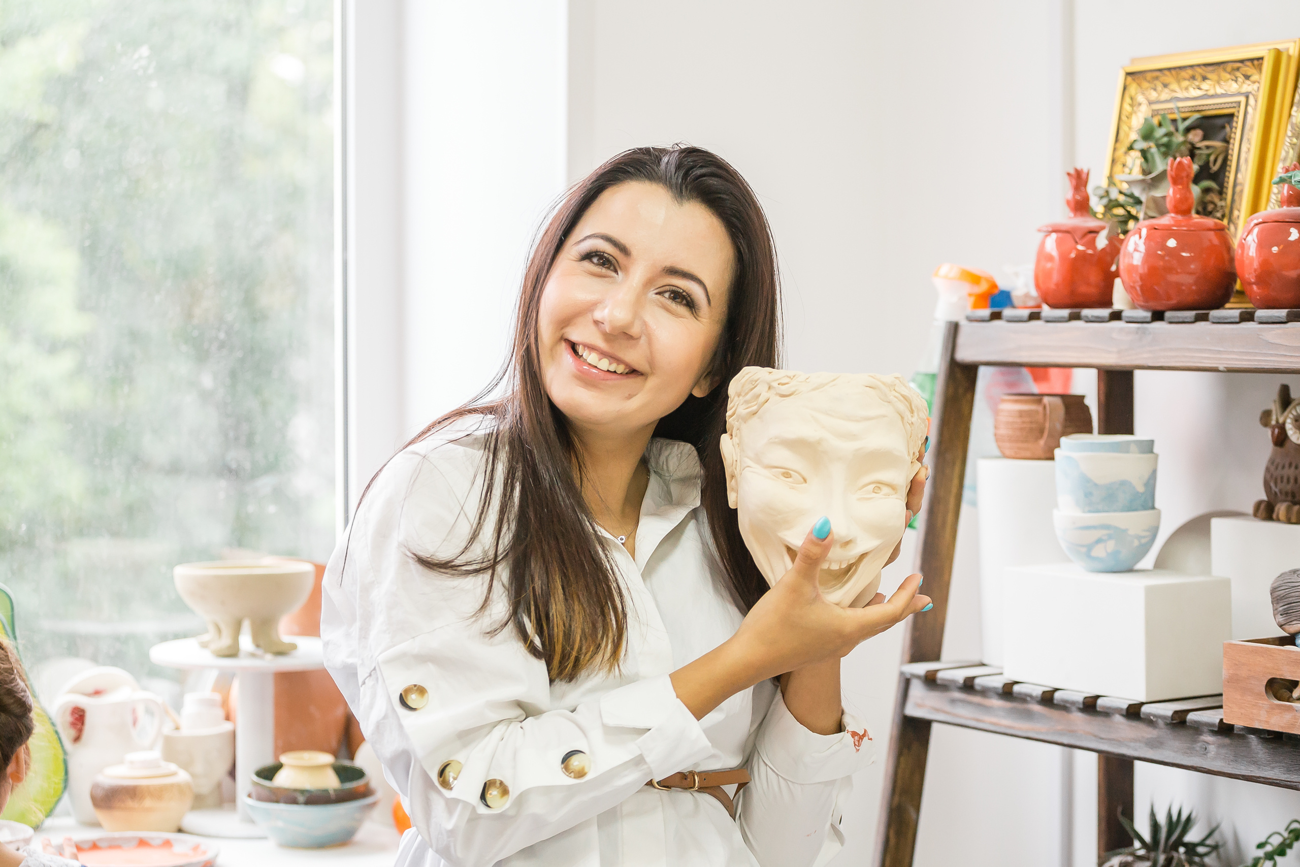 Проект «Вместе с мамой» — гончарное дело. Фотографиня Мария Дикова