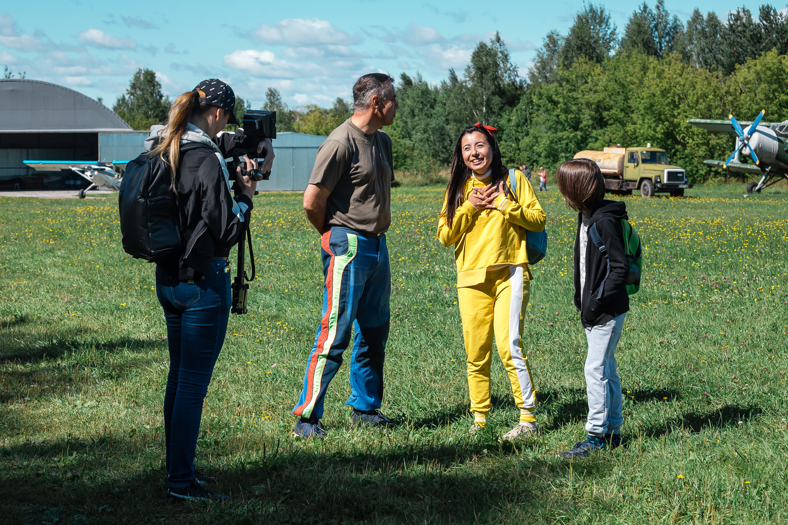 Проект «Вместе с мамой» — аэродром в Богородске. Фотографиня Мария Дикова