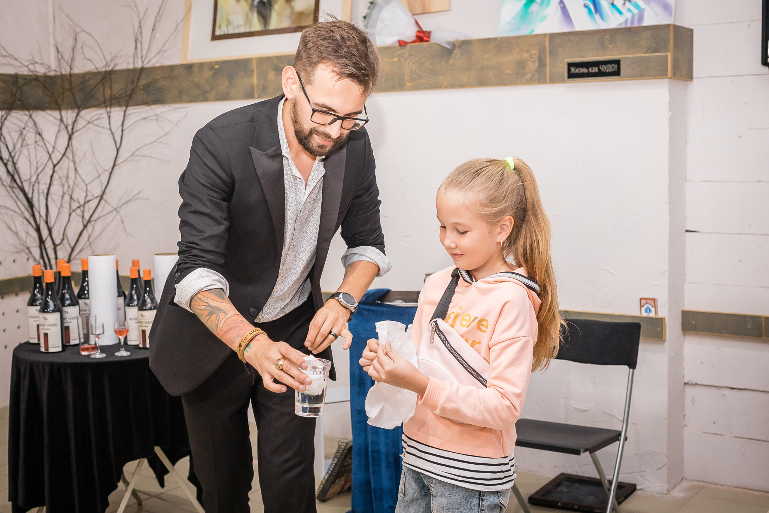 Вечер магии с Алексеем Хаотом. Фотографиня Мария Дикова