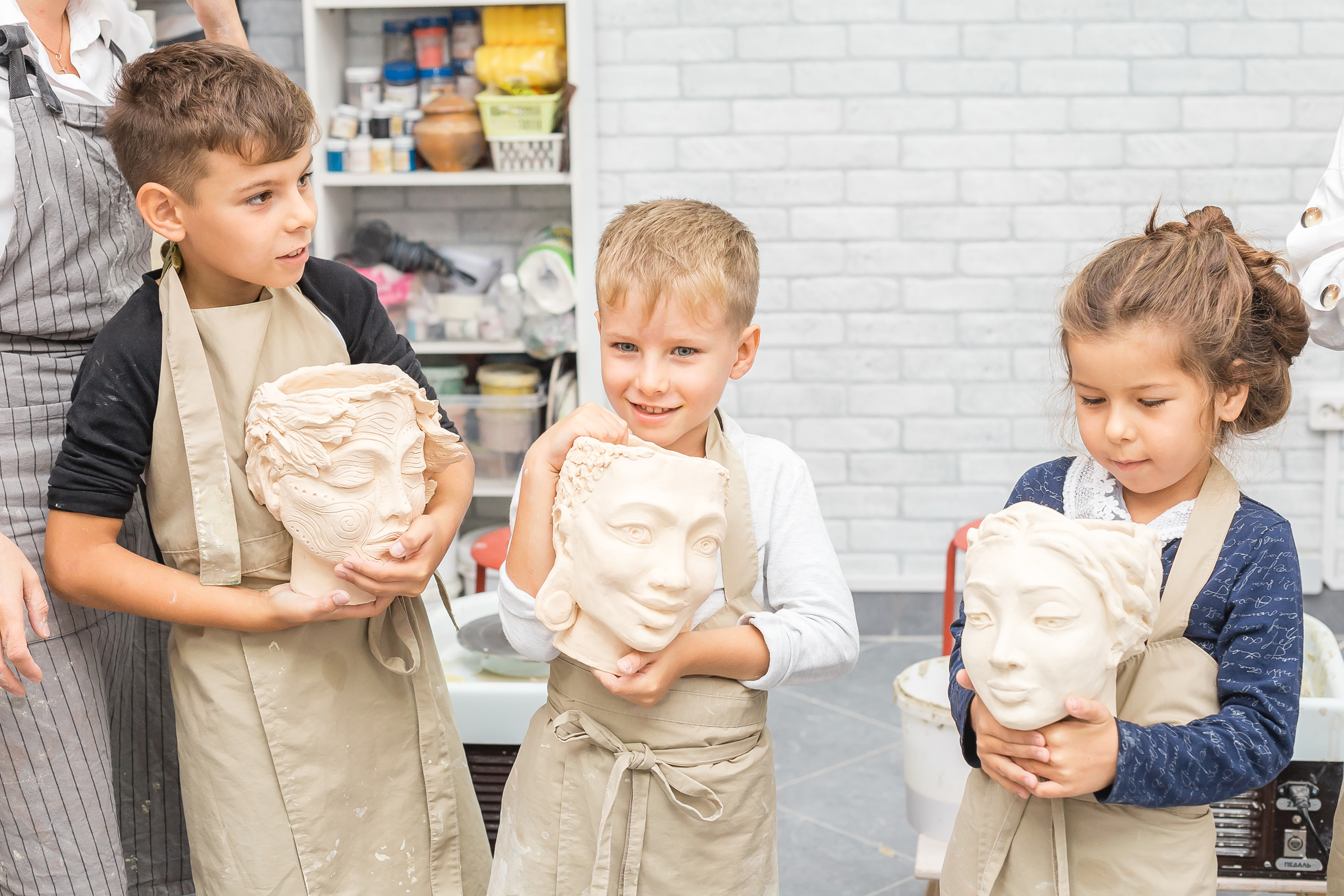 Проект «Вместе с мамой» — гончарное дело. Фотографиня Мария Дикова