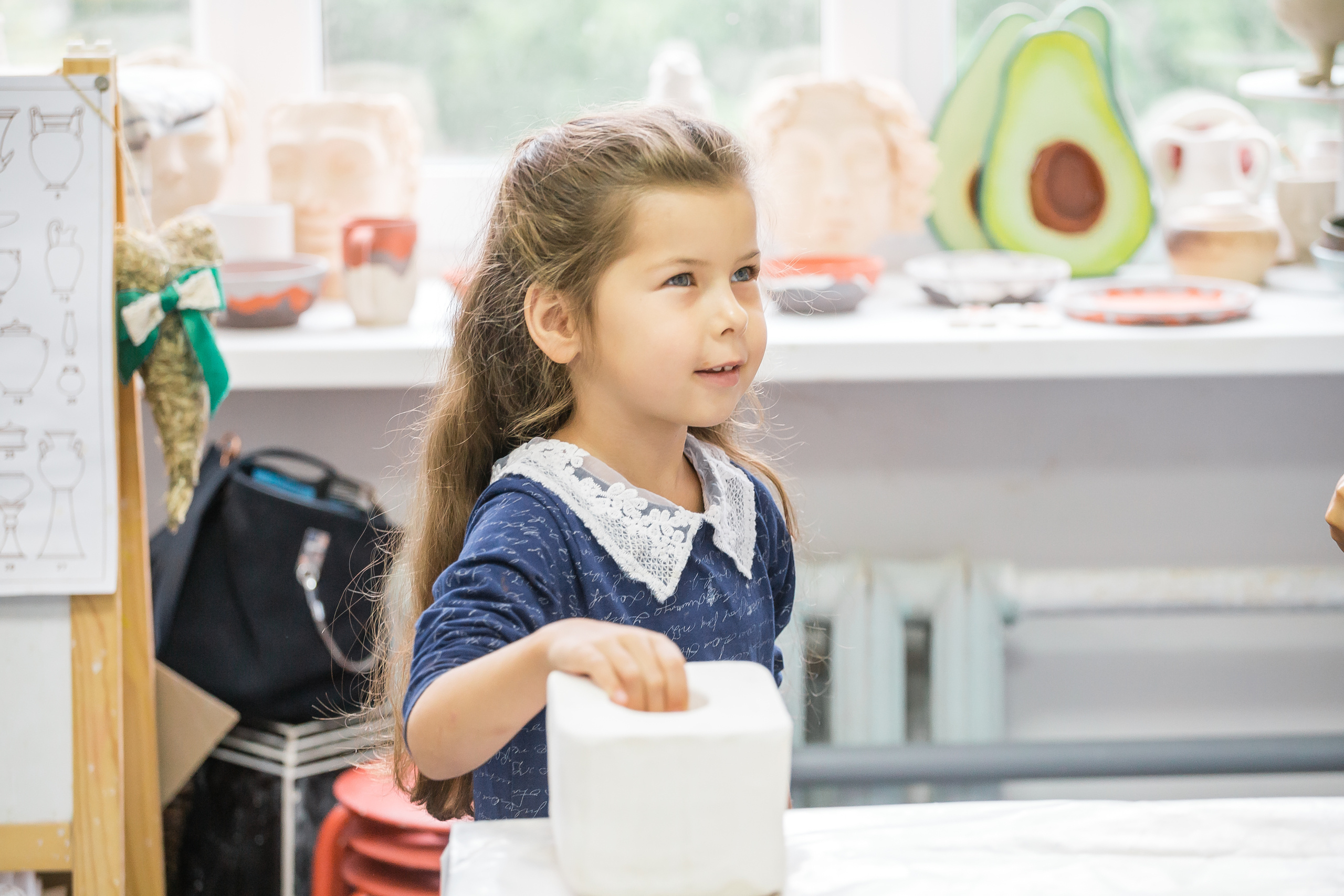 Проект «Вместе с мамой» — гончарное дело. Фотографиня Мария Дикова