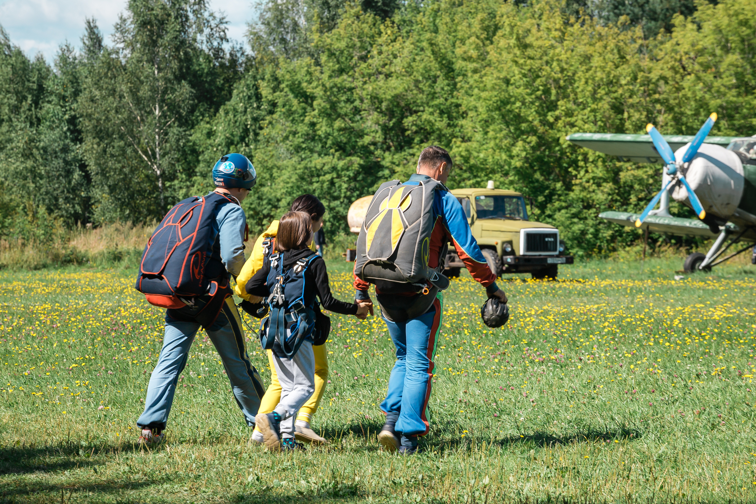 Проект «Вместе с мамой» — аэродром в Богородске. Фотографиня Мария Дикова