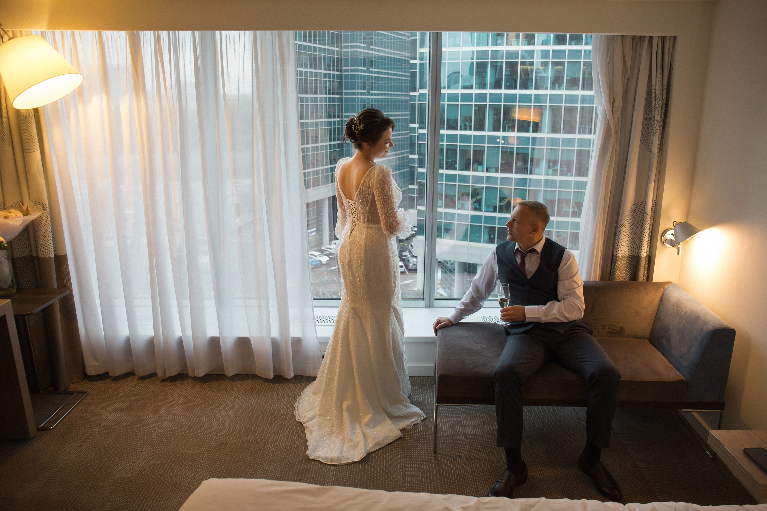 свадебная фотосессия в отеле