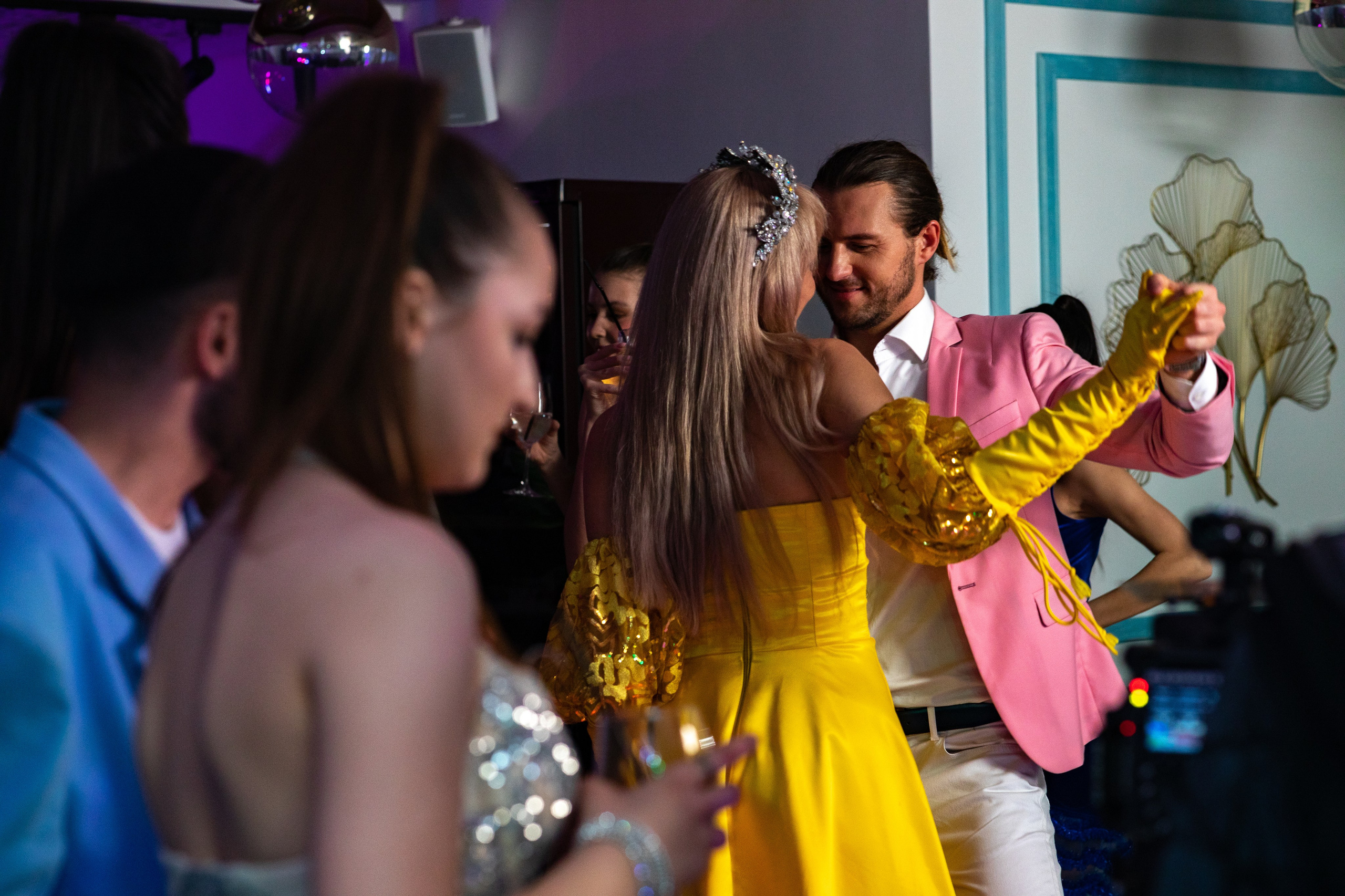 Съемка клипа Анни Калашниковой «Не ври мне в Риме». Art photographer Nino