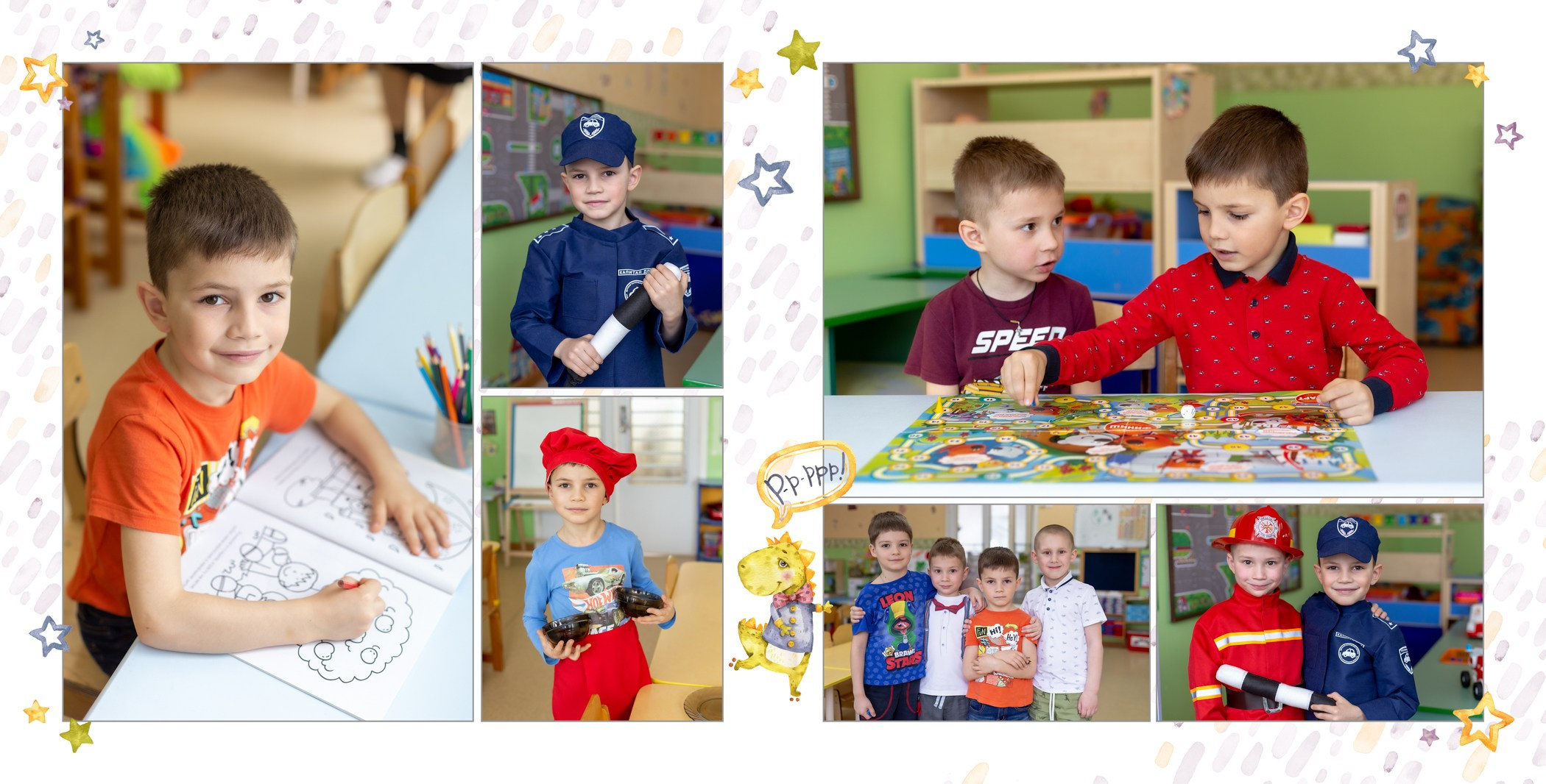 Детский сад. Годовое сопровождение + доп развороты. Школьный фотограф в Зеленограде и Москве Оксана Гусева