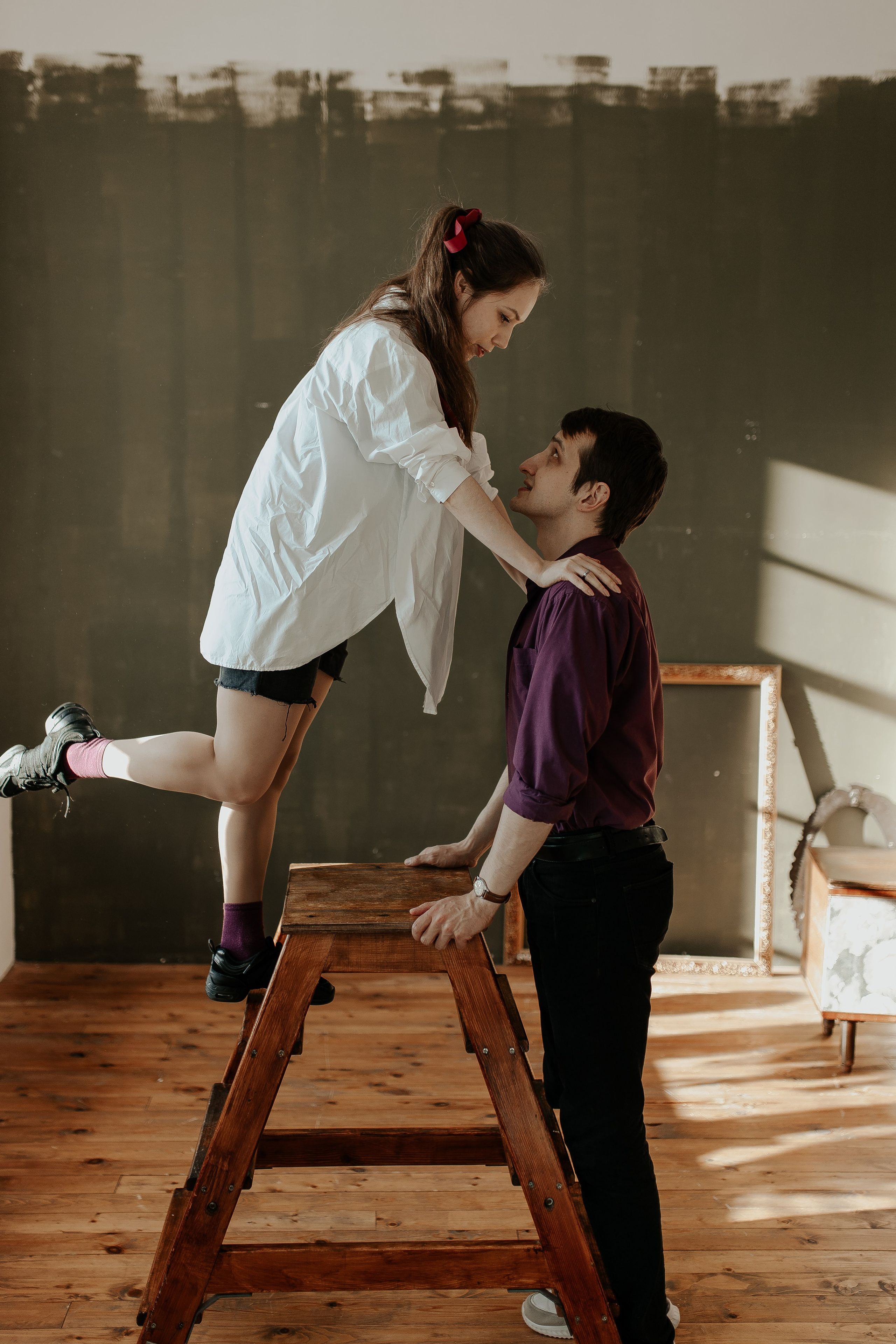 Студийная лавстори. Фотограф в Санкт-Петербурге Лиза Семченкова