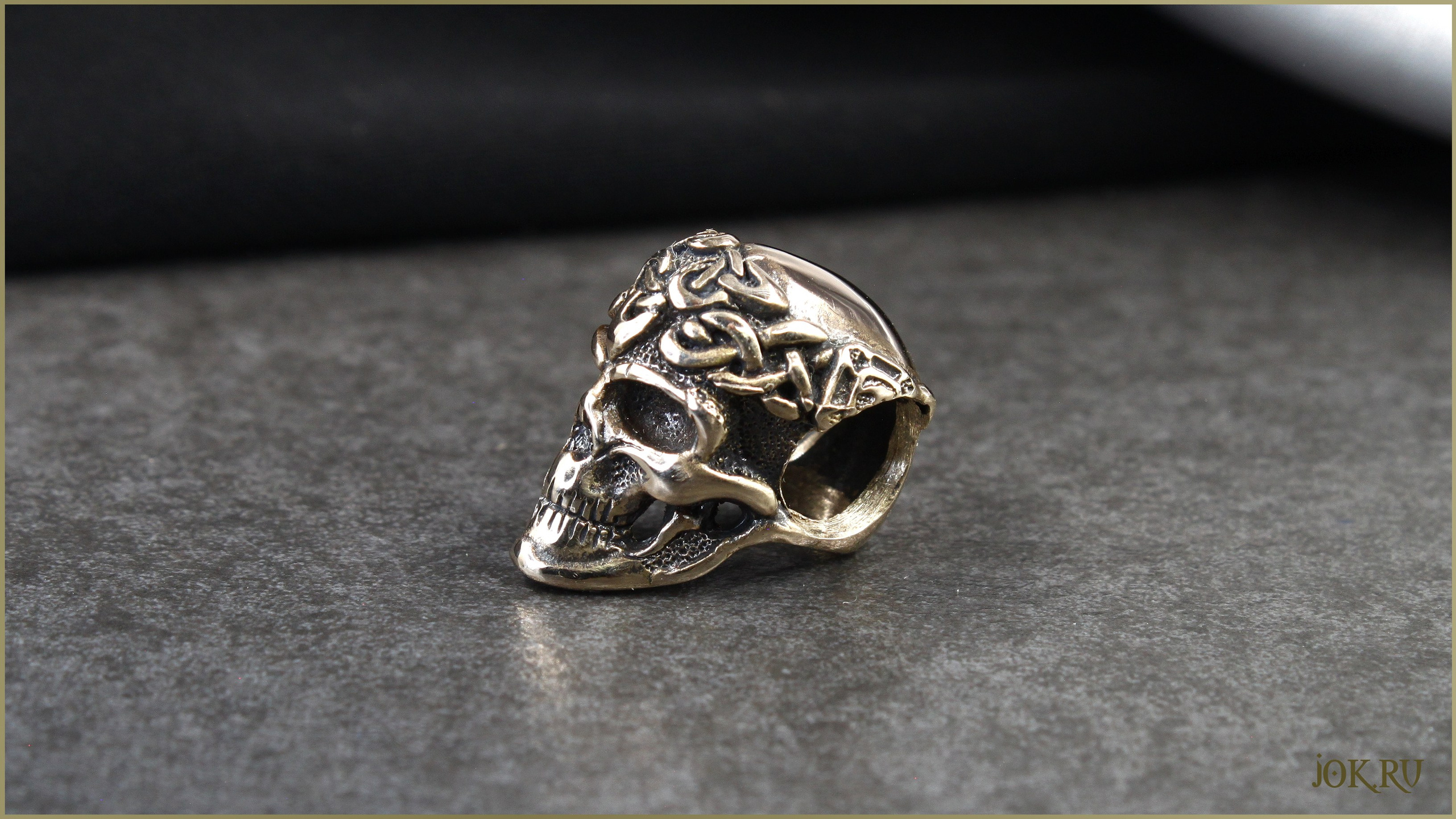 Бусину для паракорда “Череп кельтский” купить в магазине  Joker-studio