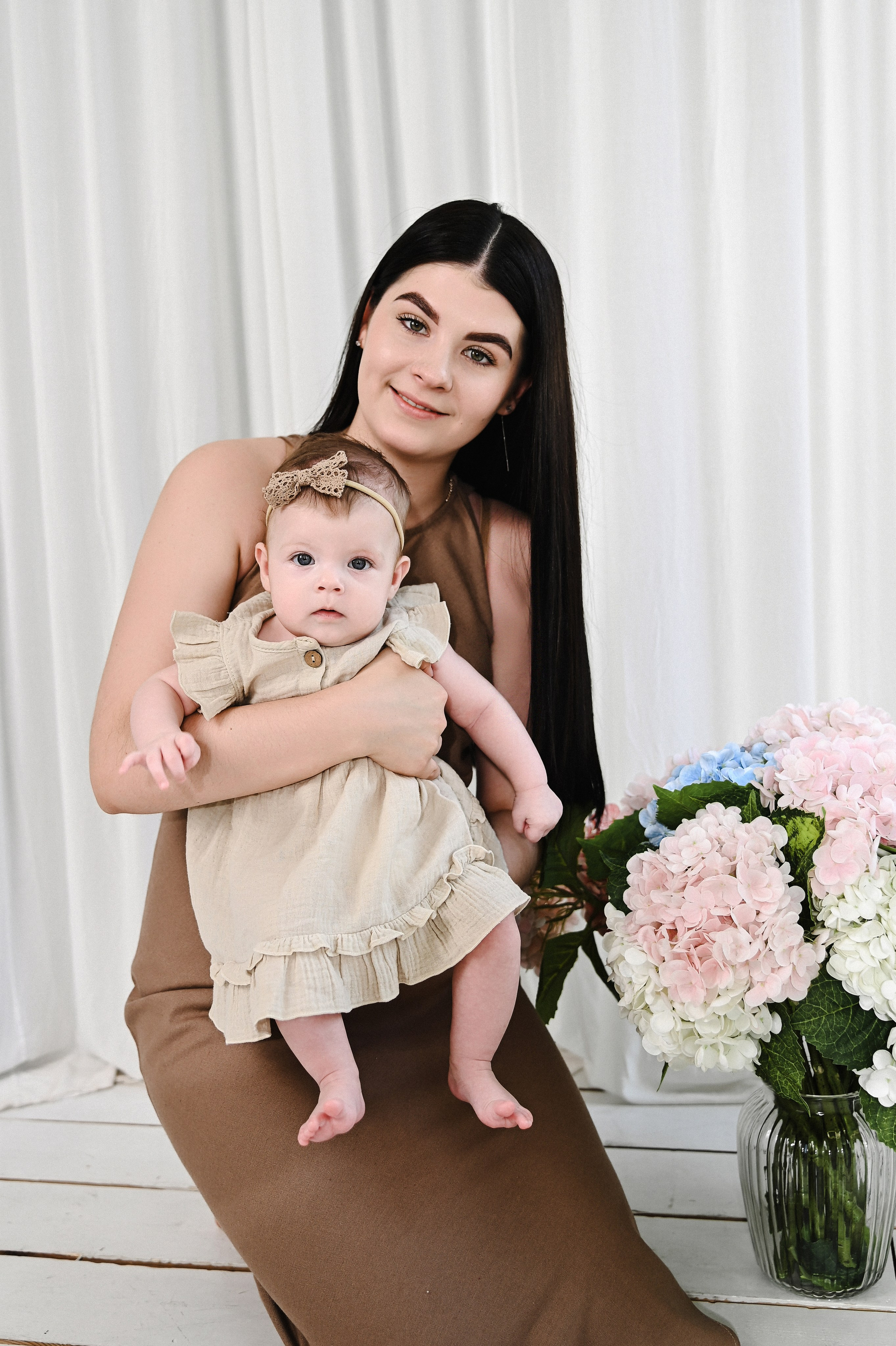 Семейная с маленькой Оливией. Фотограф Ярута Оксана / Ростов-на-Дону