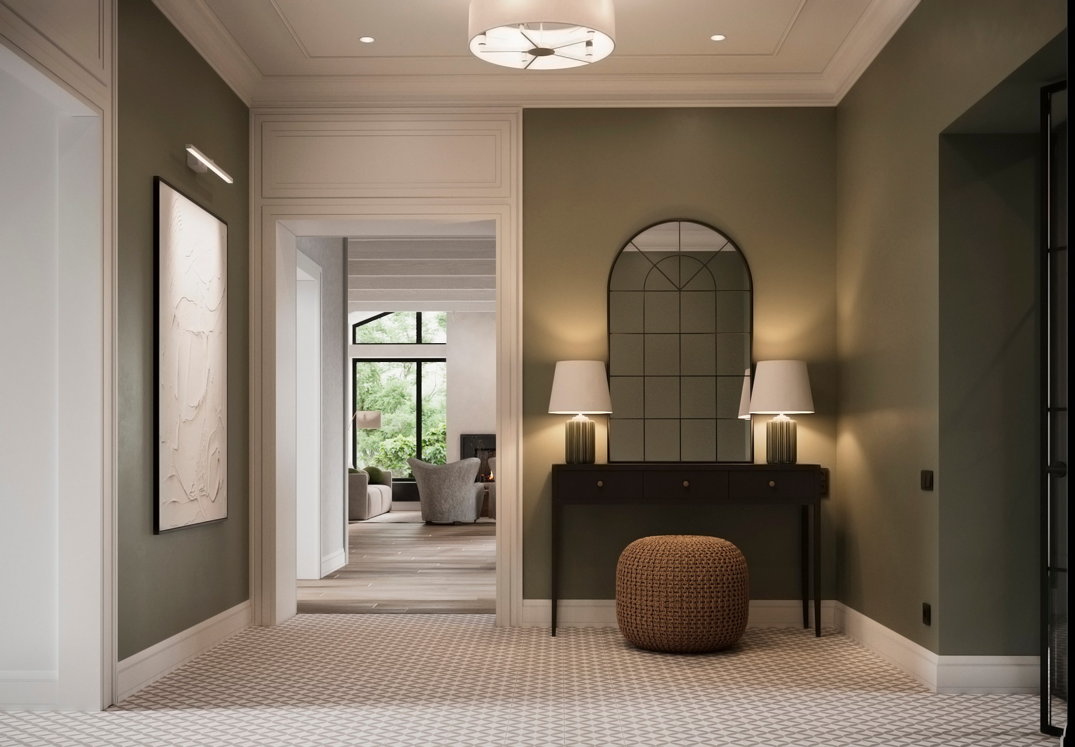 Запах соснового леса. MIRRO STUDIO Дизайн интерьера и реализация под ключ Варшава