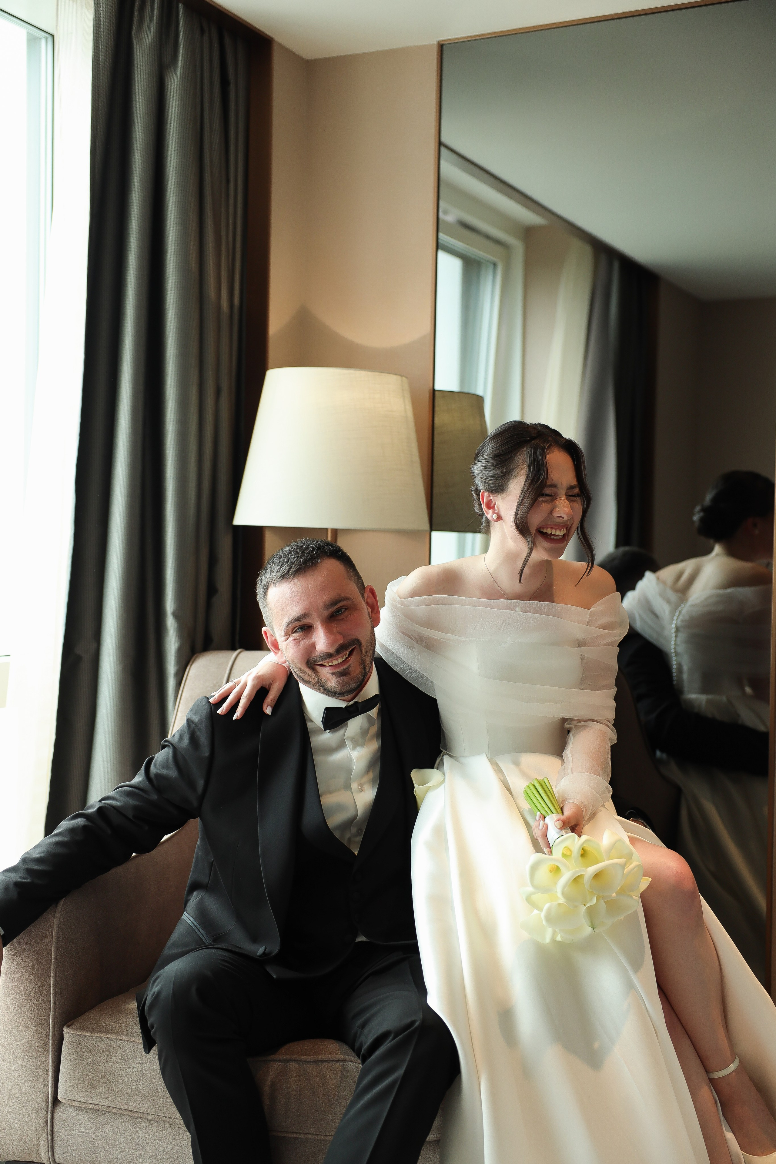 Денис и Кристина | Яхт клуб Родина. Свадебный фотограф Москва