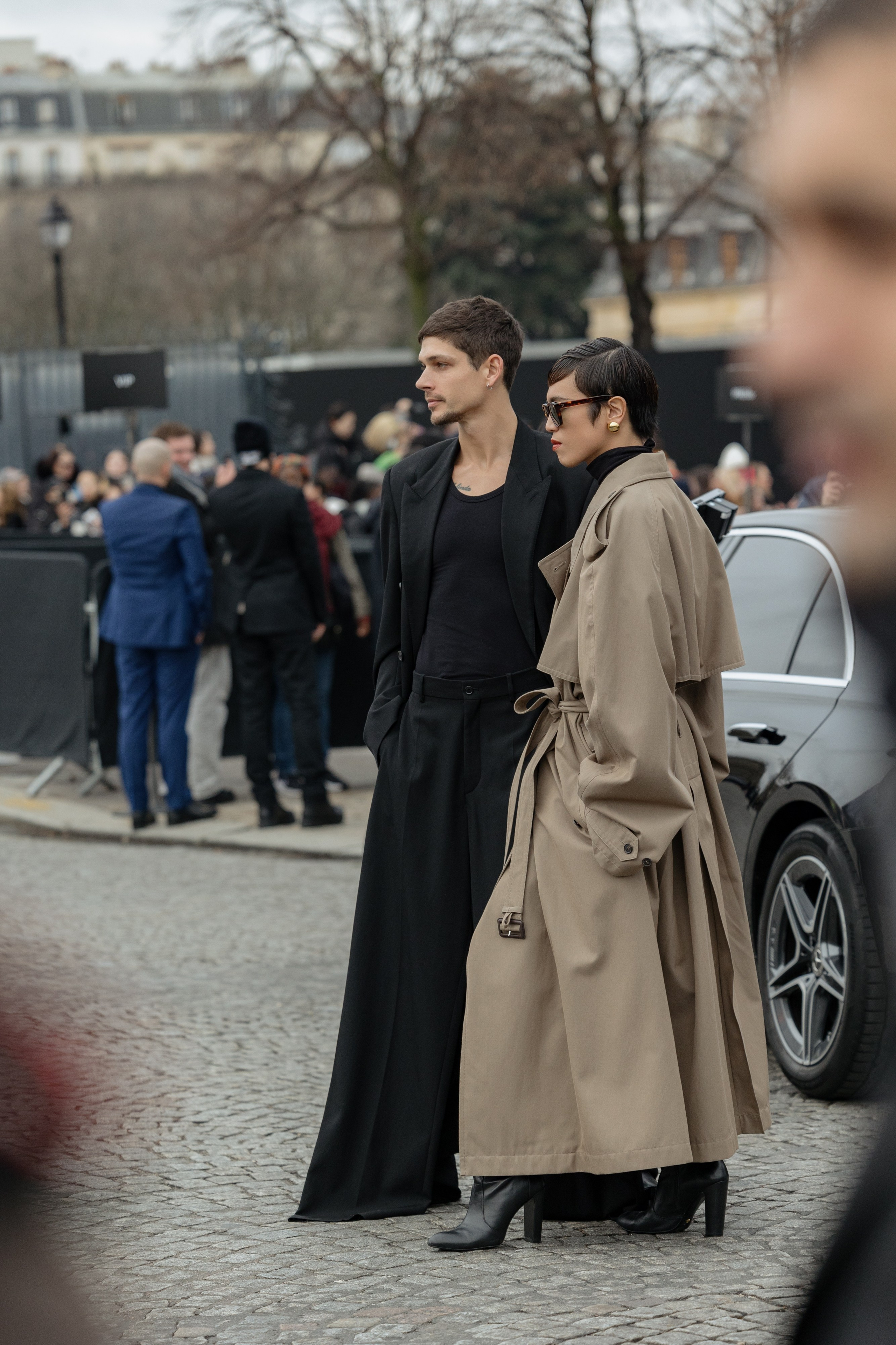 BALENCIAGA PFW WOMENSWEAR FALL-WINTER 24/25. Photographer in Milan Ivan Goncharov
