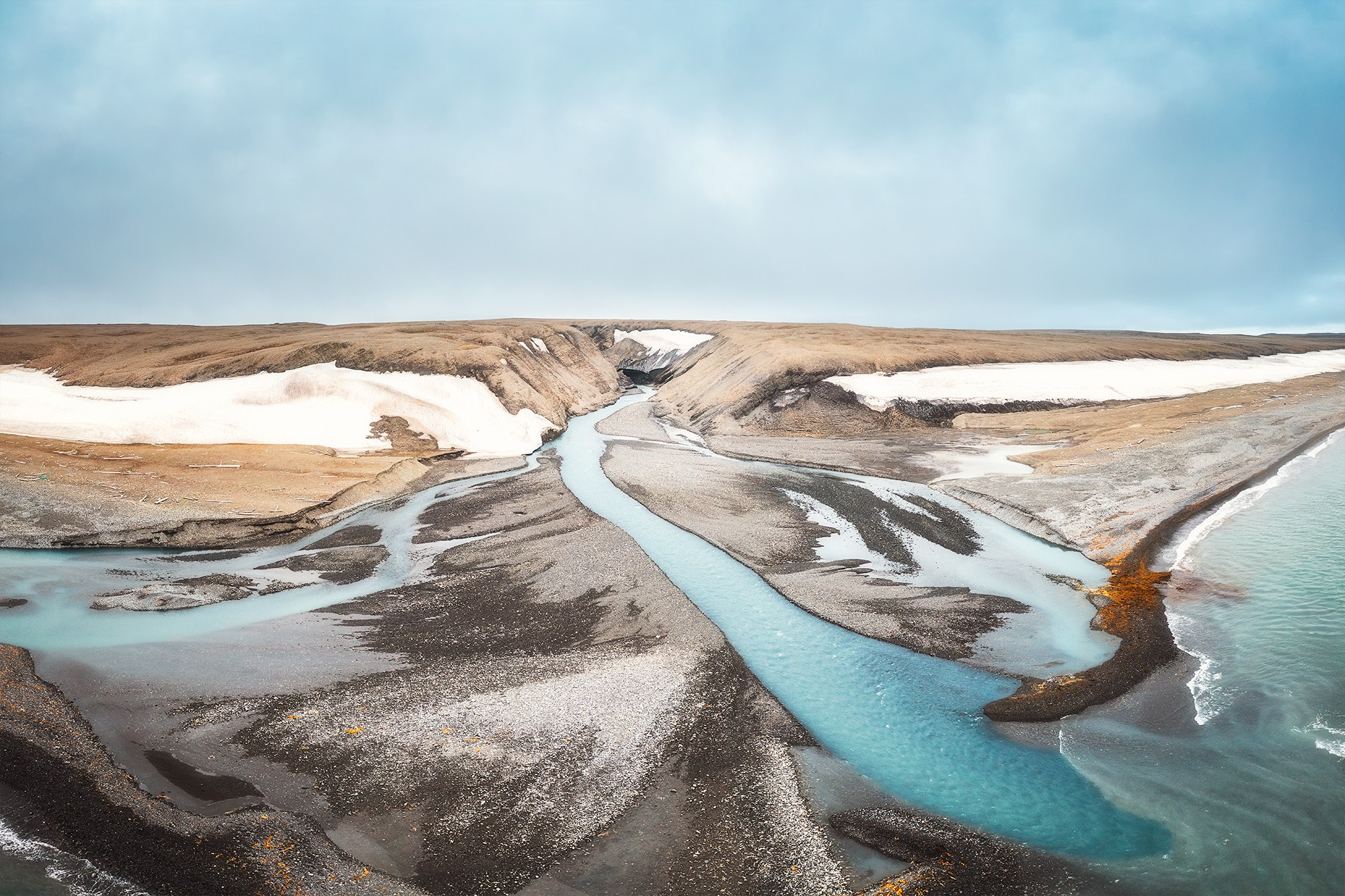 Арктика. Аэросъемка в Архангельске, Александр Ермолин
