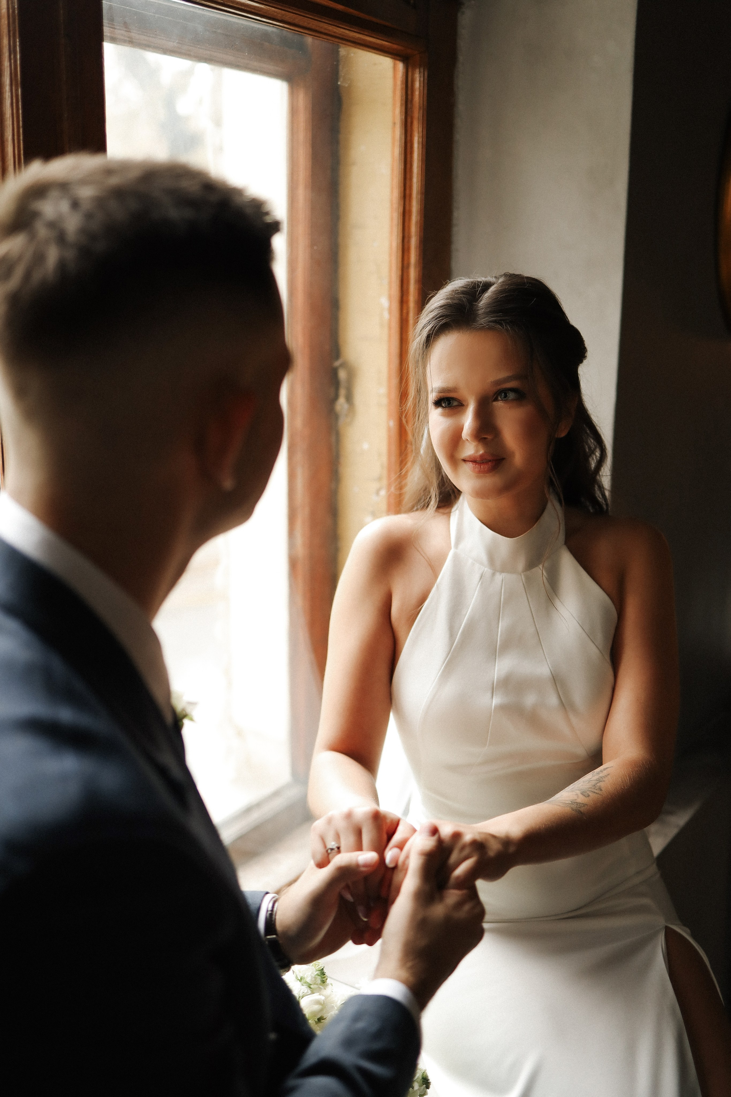 М. + В. Таганский загс, студийная лавстори. Семейный и lovestory фотограф в Москве Светлана Коняхина