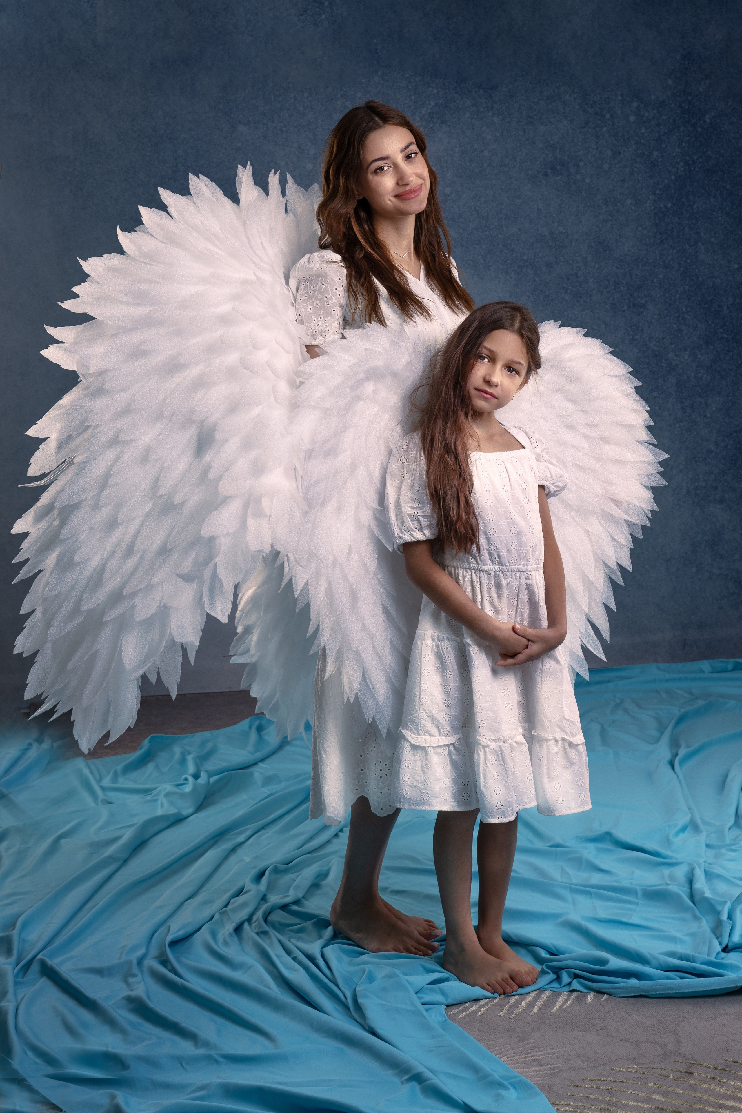 Ангельская сьемка (мама-дочь). Главная