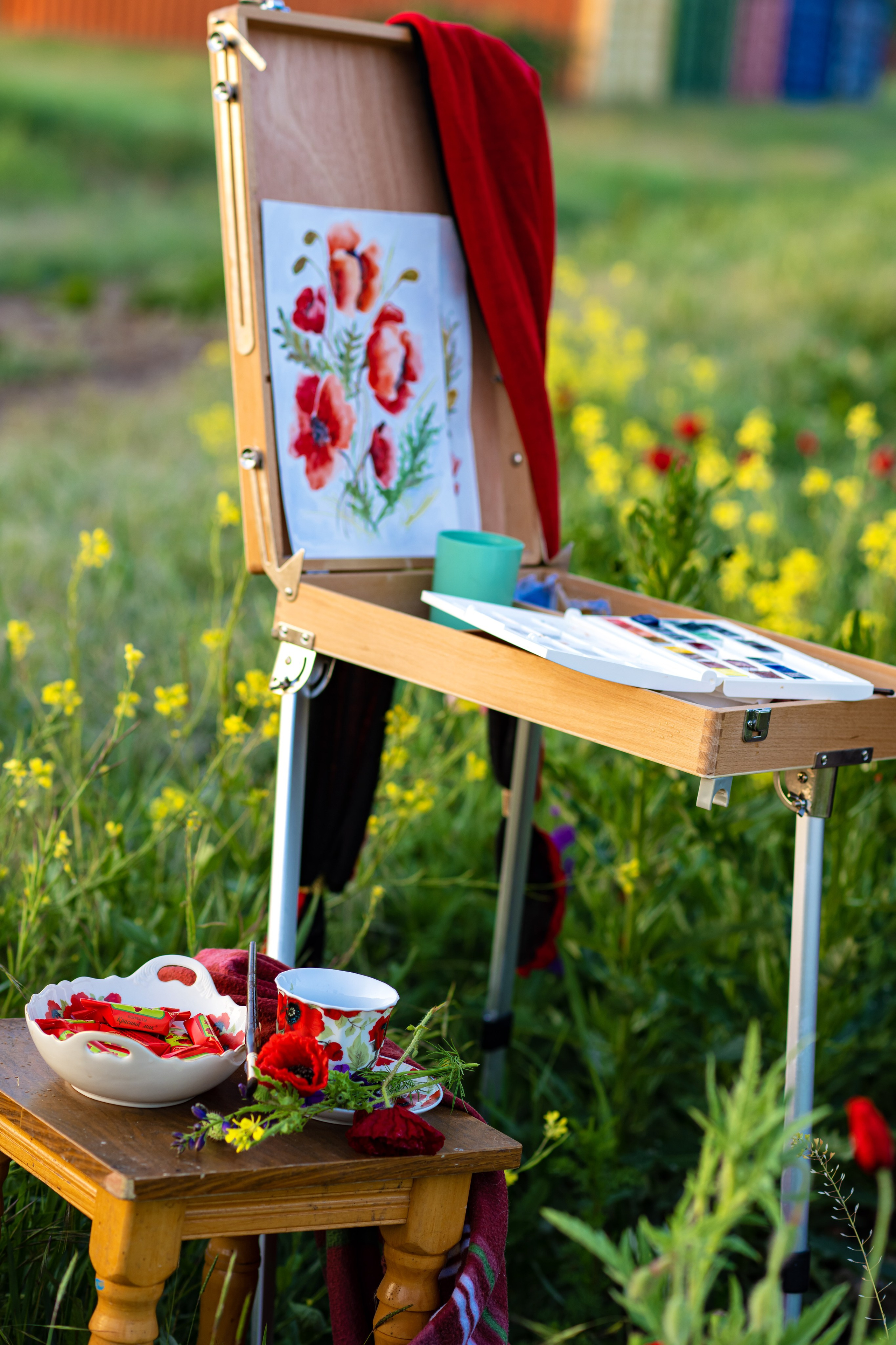 Ты рисуешь, а я рисую тебя и оба мы художники. Главная