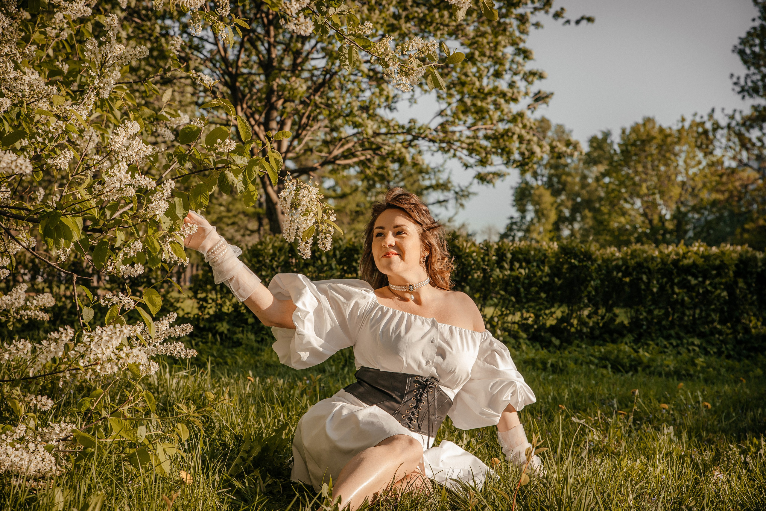 Белое цветение. Elena Sova — семейный и женский фотограф в Санкт-Петербурге