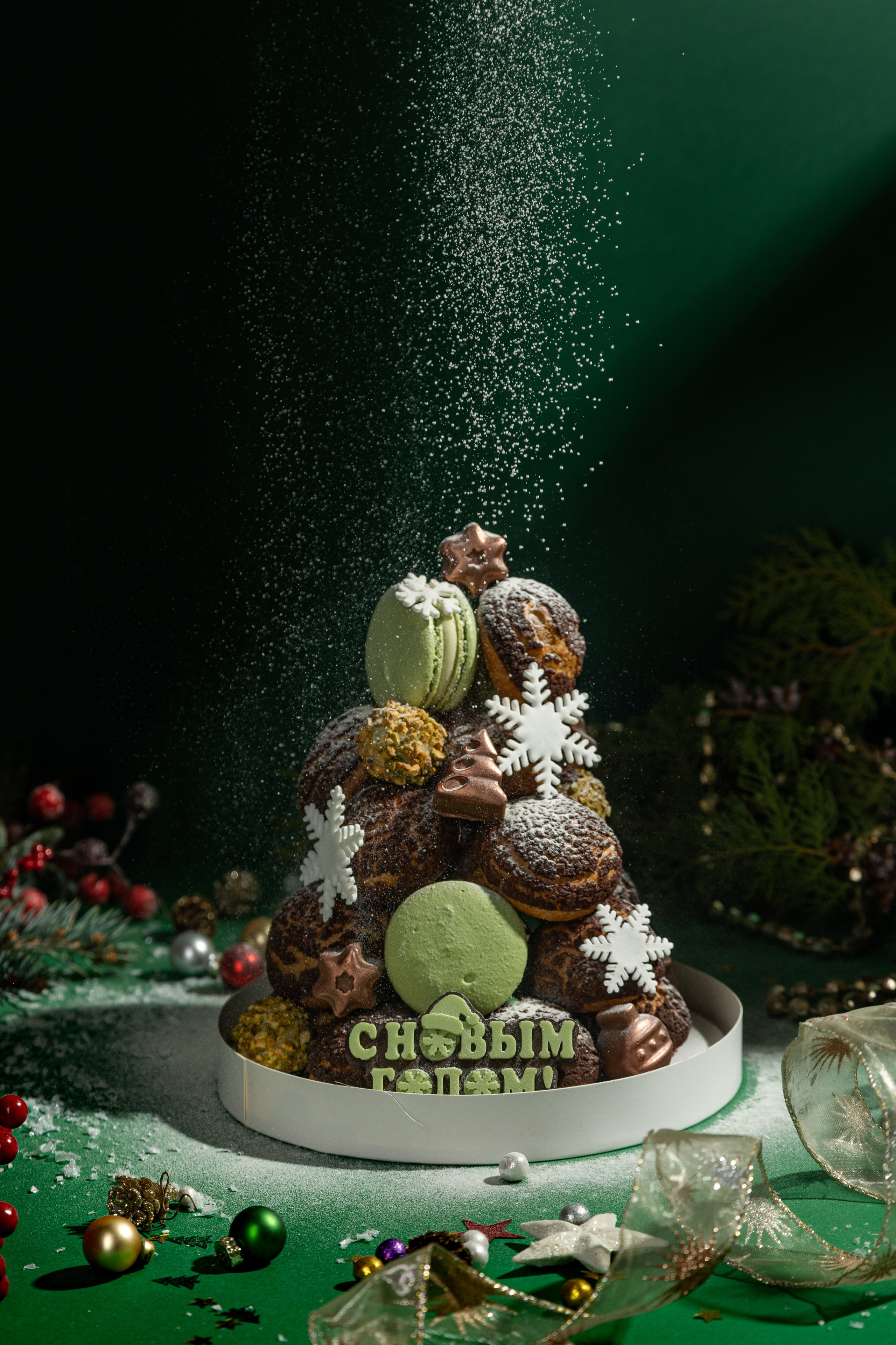 «Дочь кондитера», новогоднего предложения. Ольга Панкова предметный и фуд-фотограф в Краснодаре