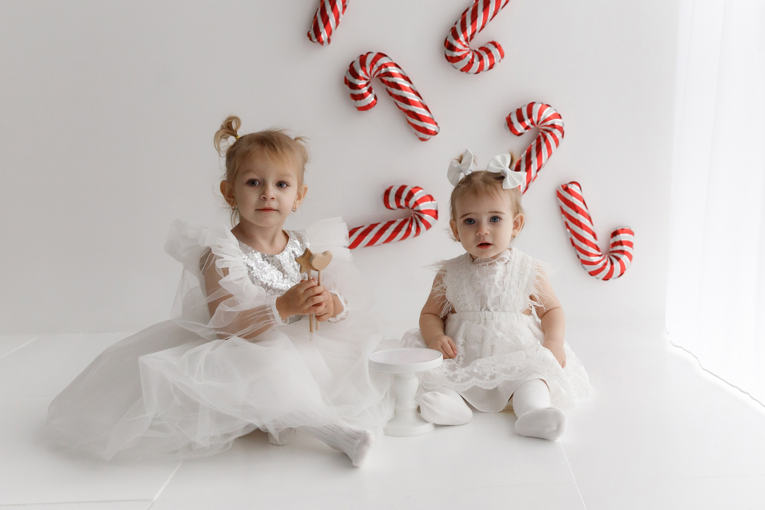 Две сестрички. Фотограф новорожденных Славянск-на-Кубани Куцевольская Екатерина